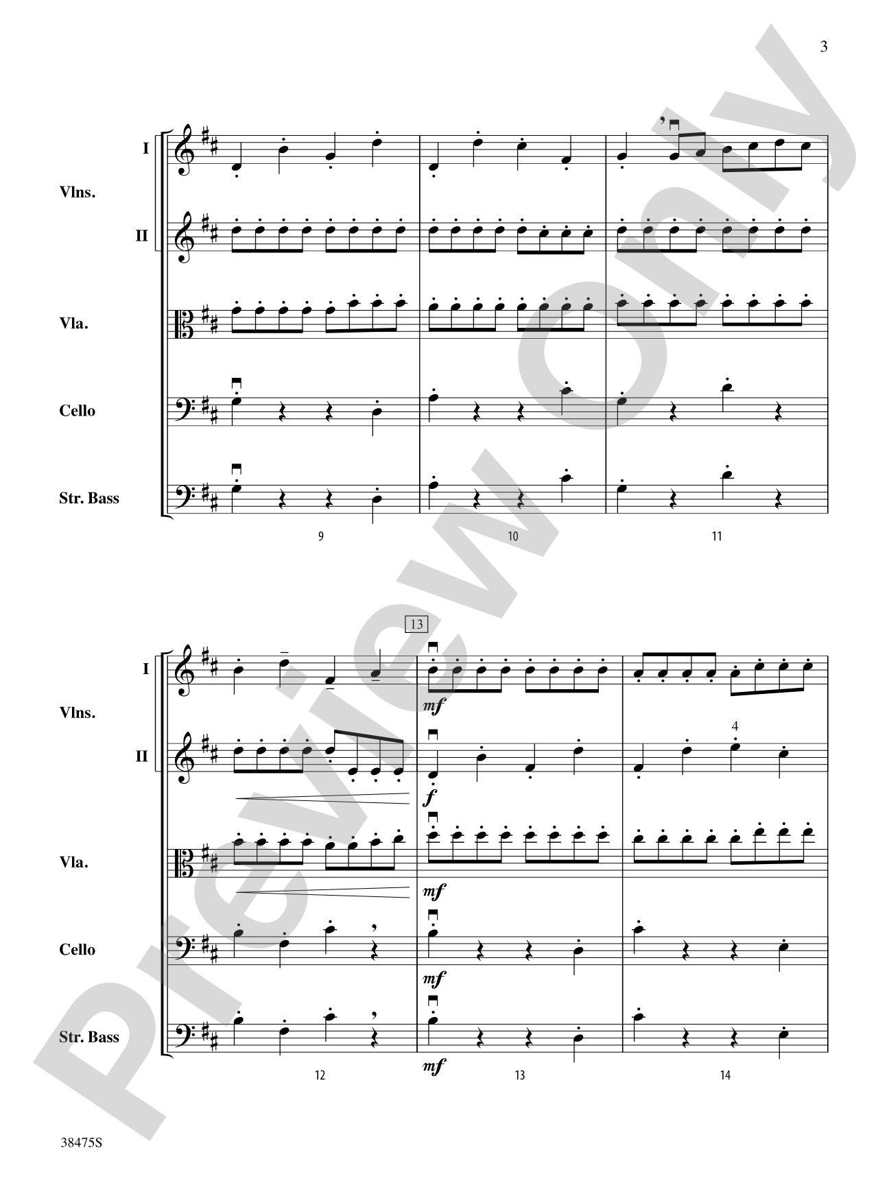Harrowland: String Orchestra Conductor Score & Parts