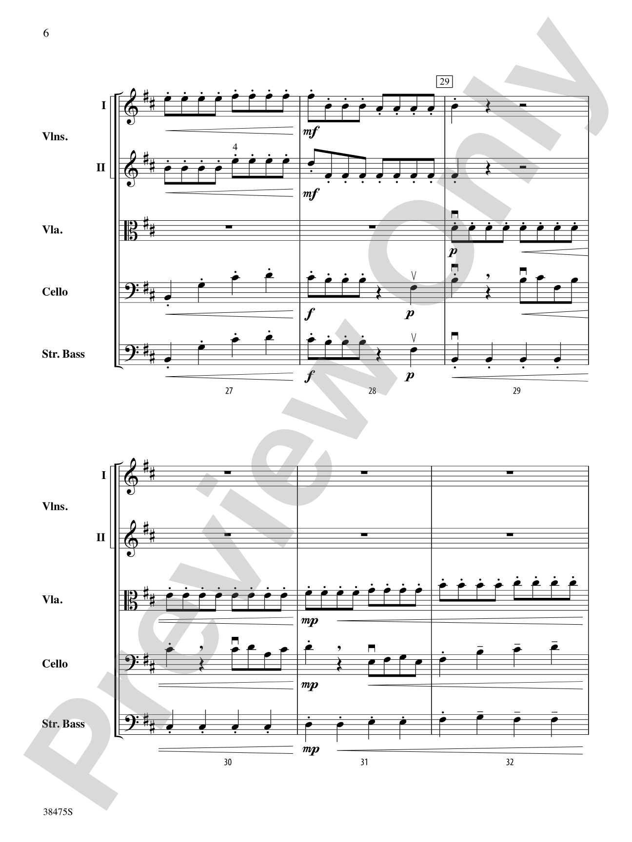 Harrowland: String Orchestra Conductor Score & Parts