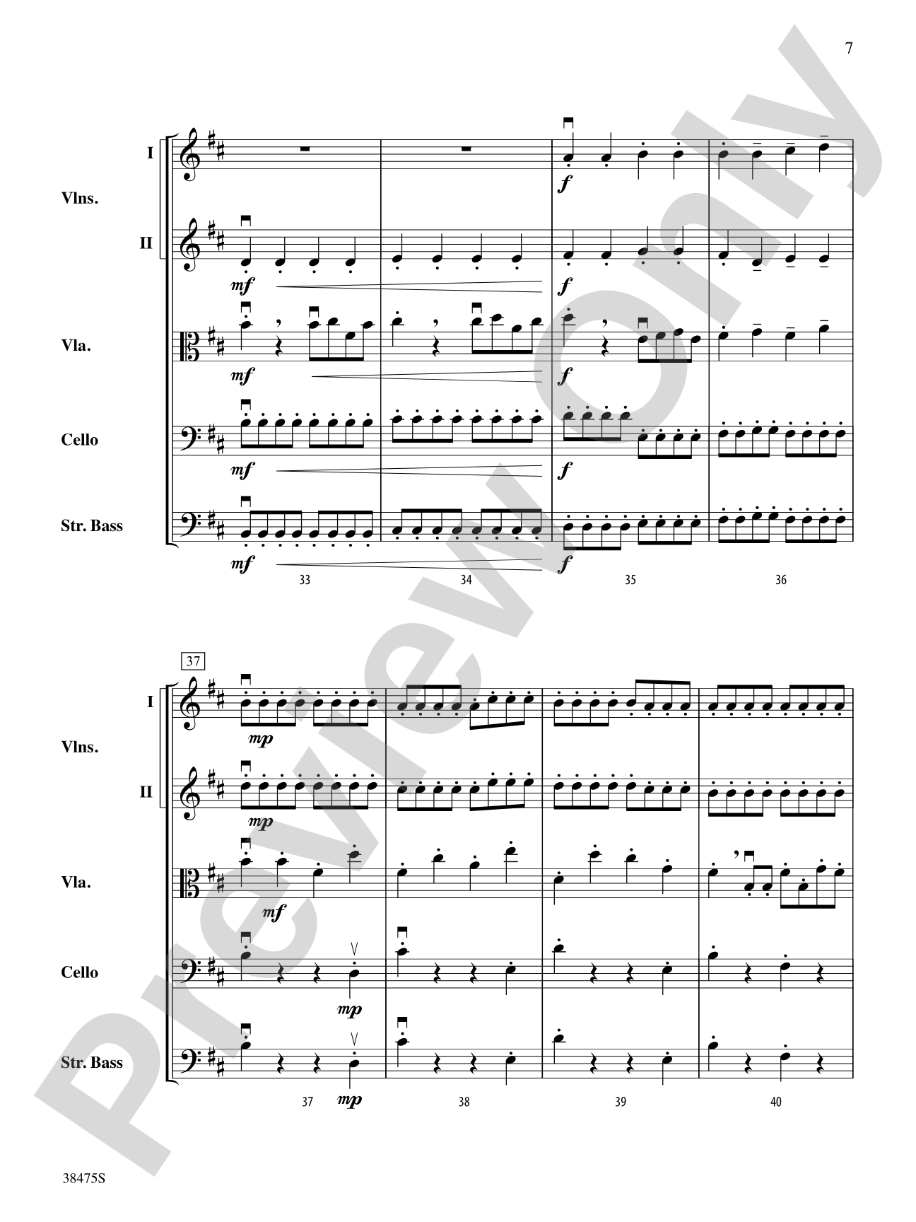 Harrowland: String Orchestra Conductor Score & Parts