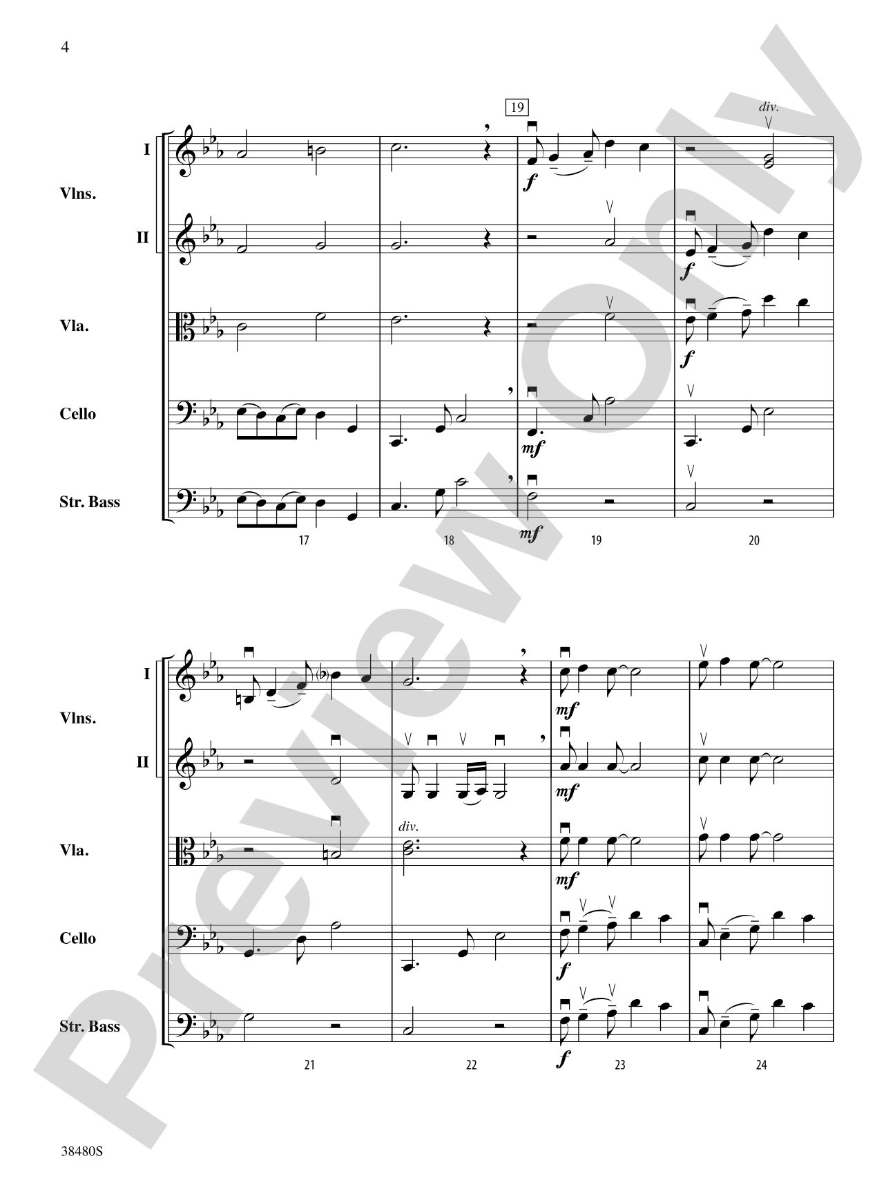 Tango Mysterioso: String Orchestra Conductor Score & Parts