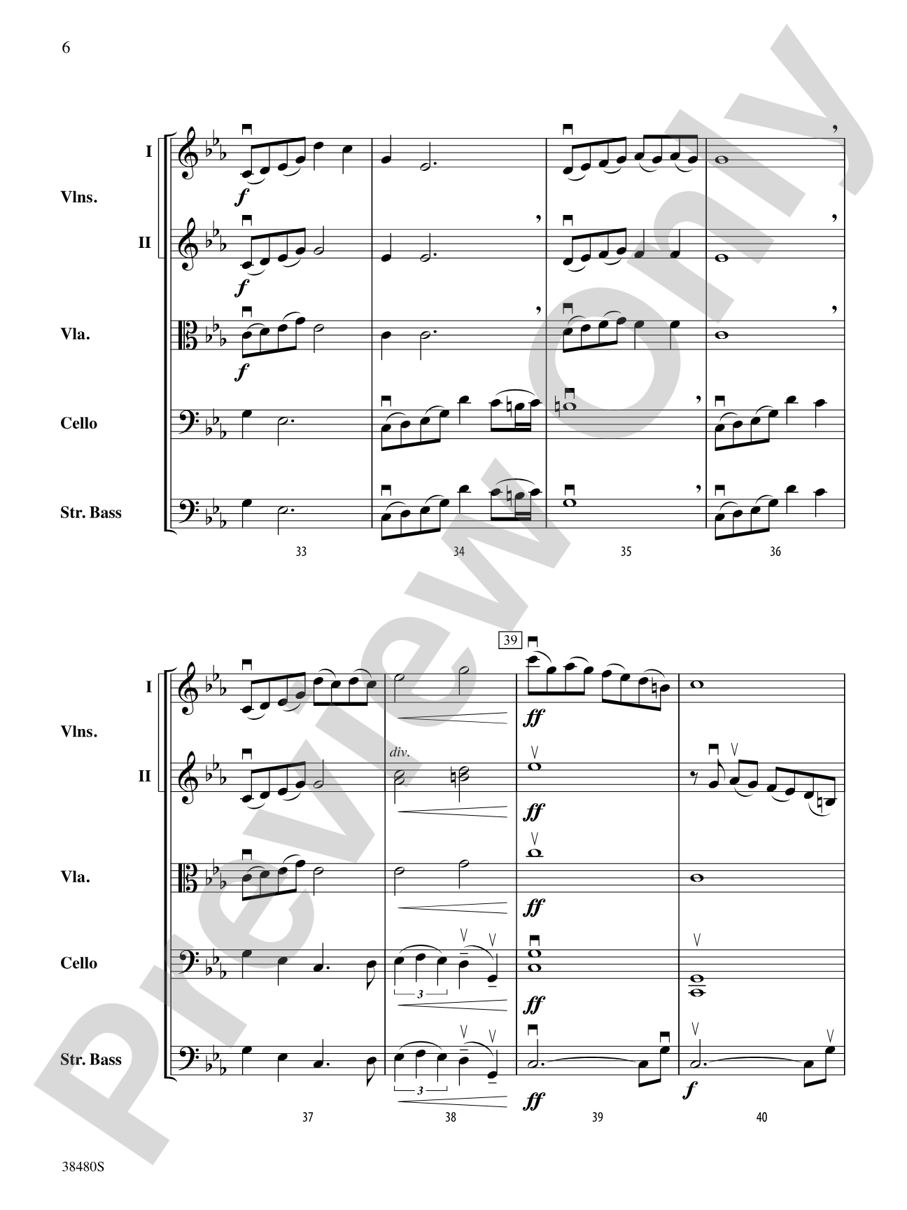 Tango Mysterioso: String Orchestra Conductor Score & Parts