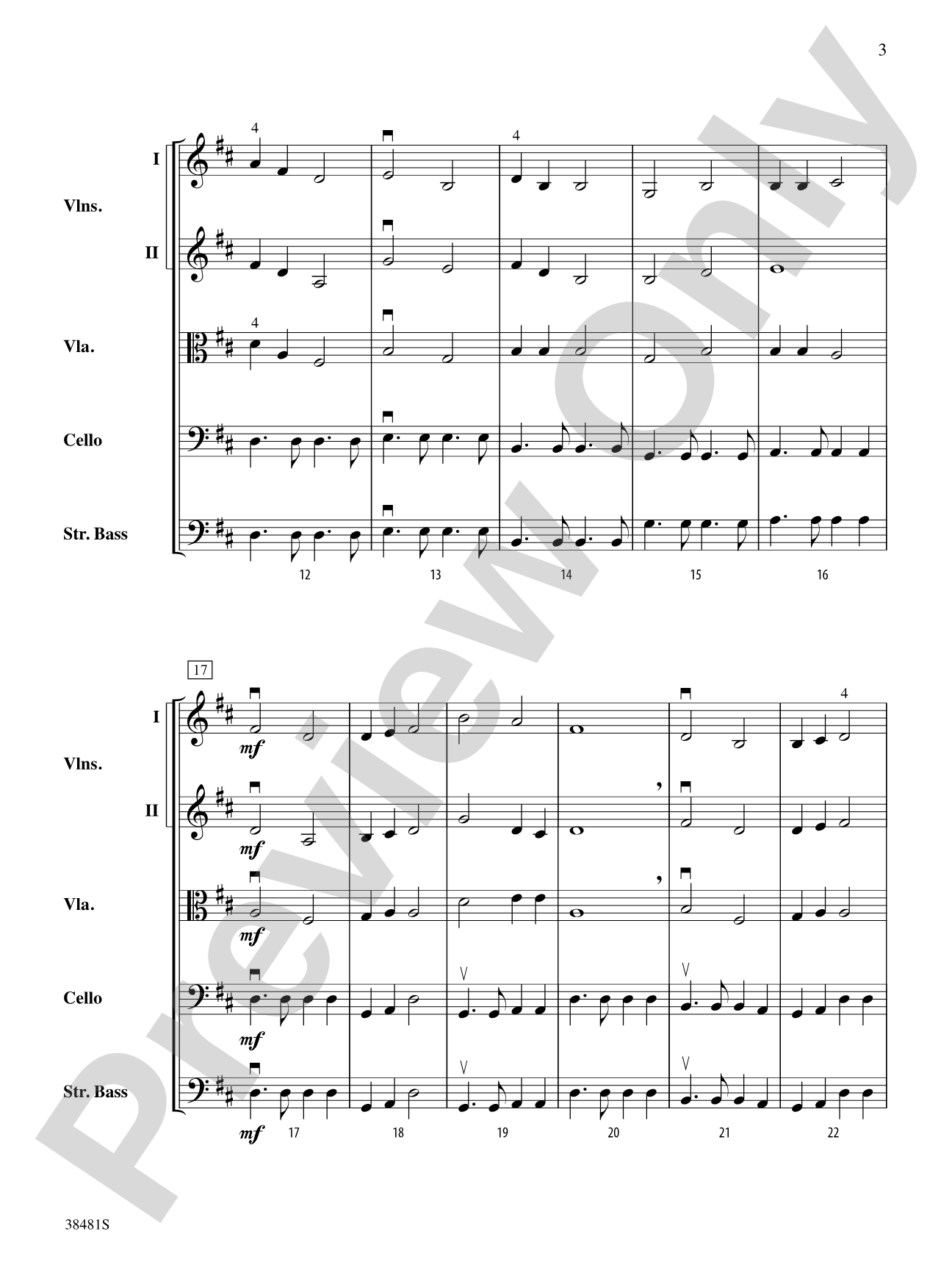 Changing of the Guards: String Orchestra Conductor Score & Parts