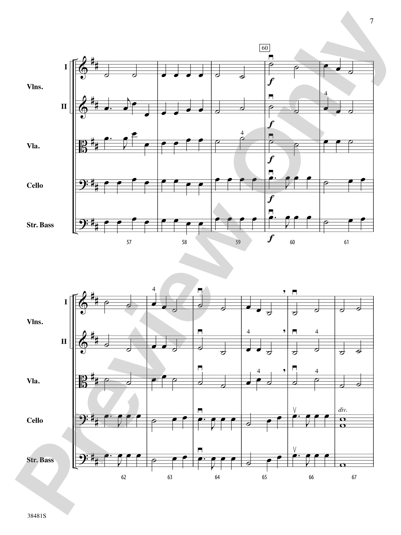 Changing of the Guards: String Orchestra Conductor Score & Parts