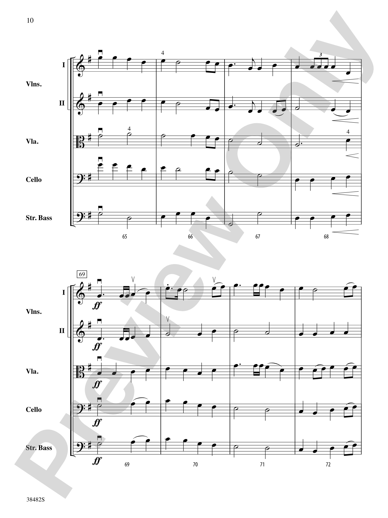 Celebration for a New Day: String Orchestra Conductor Score & Parts