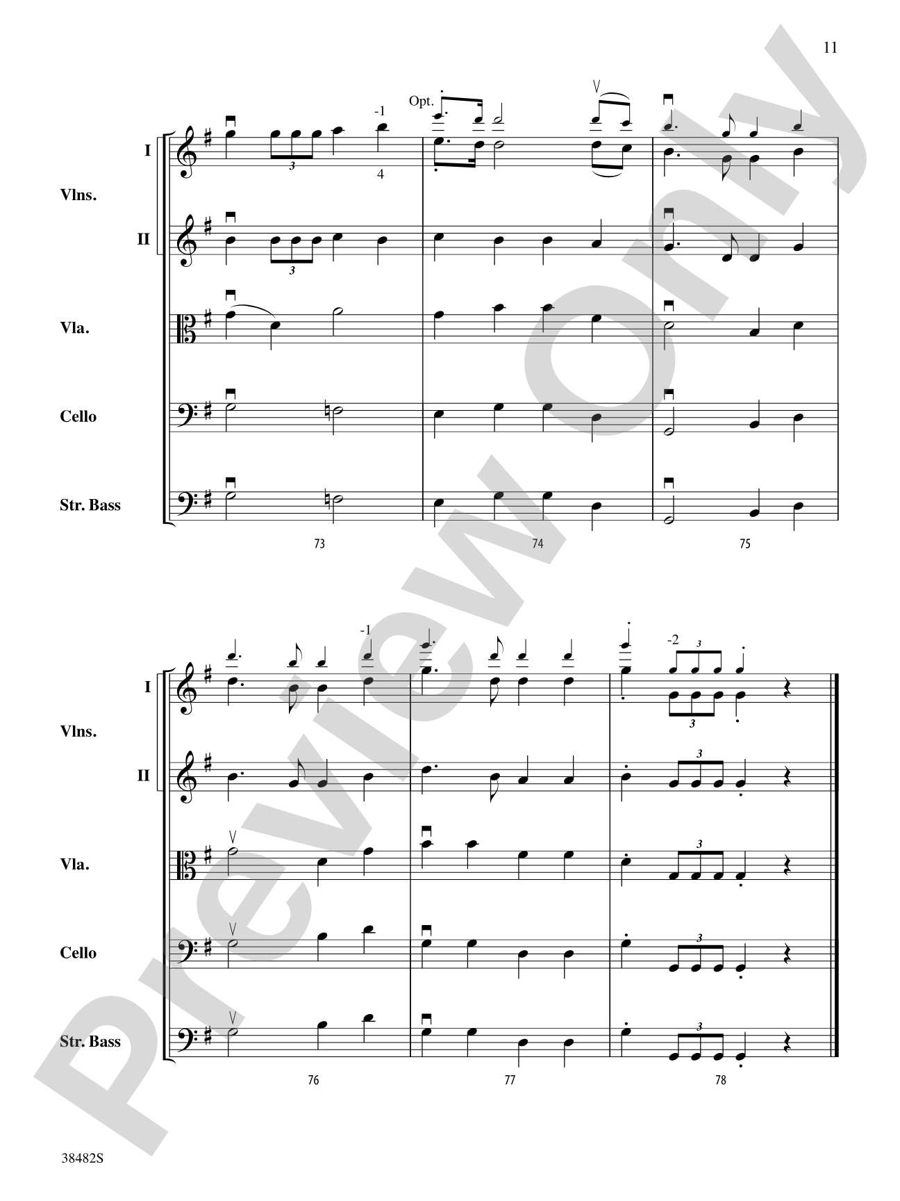 Celebration for a New Day: String Orchestra Conductor Score & Parts