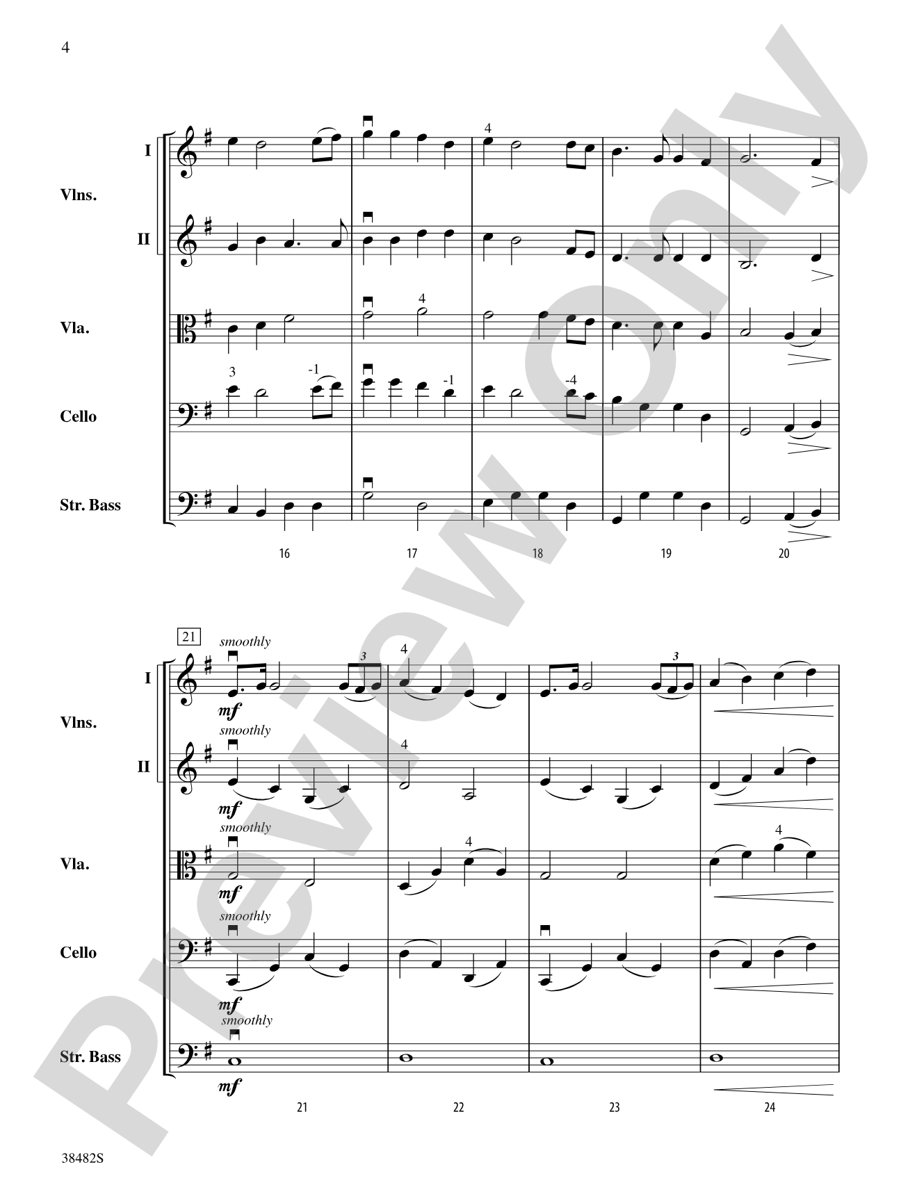 Celebration for a New Day: String Orchestra Conductor Score & Parts