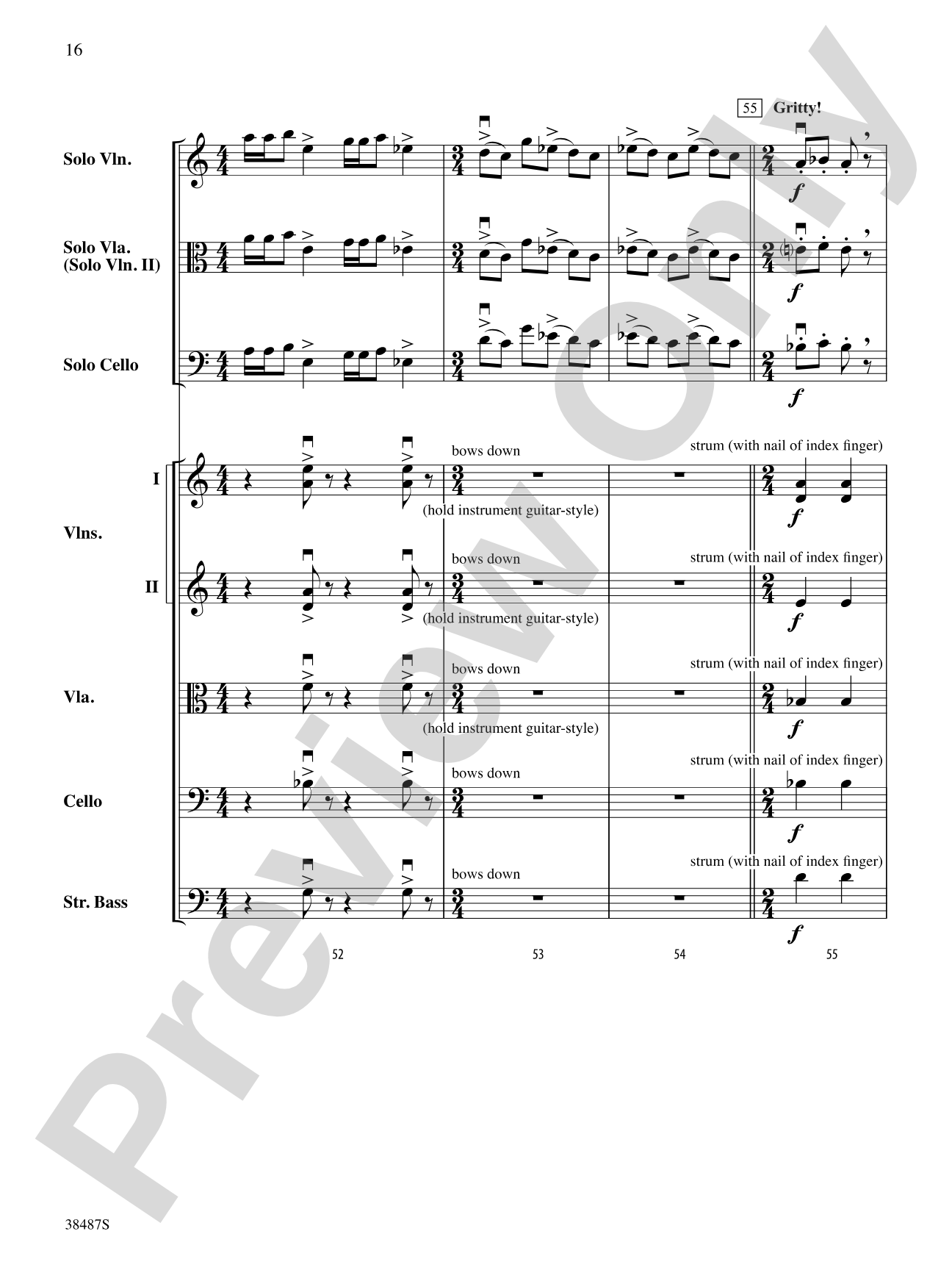 Rondo Concertante: String Orchestra Conductor Score & Parts