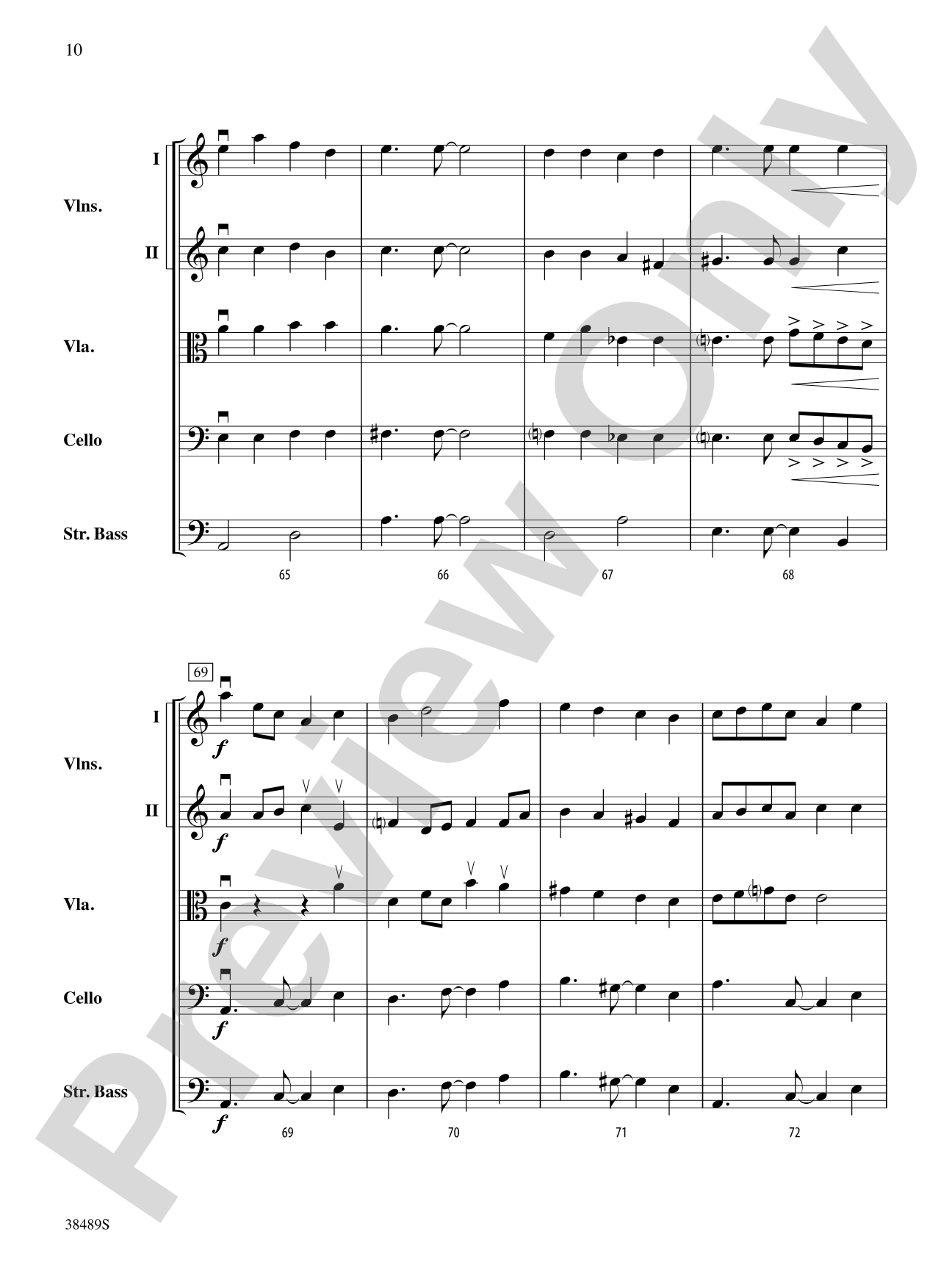 A la Media Noche: String Orchestra Conductor Score & Parts