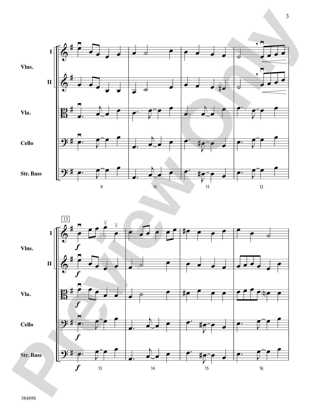 A la Media Noche: String Orchestra Conductor Score & Parts