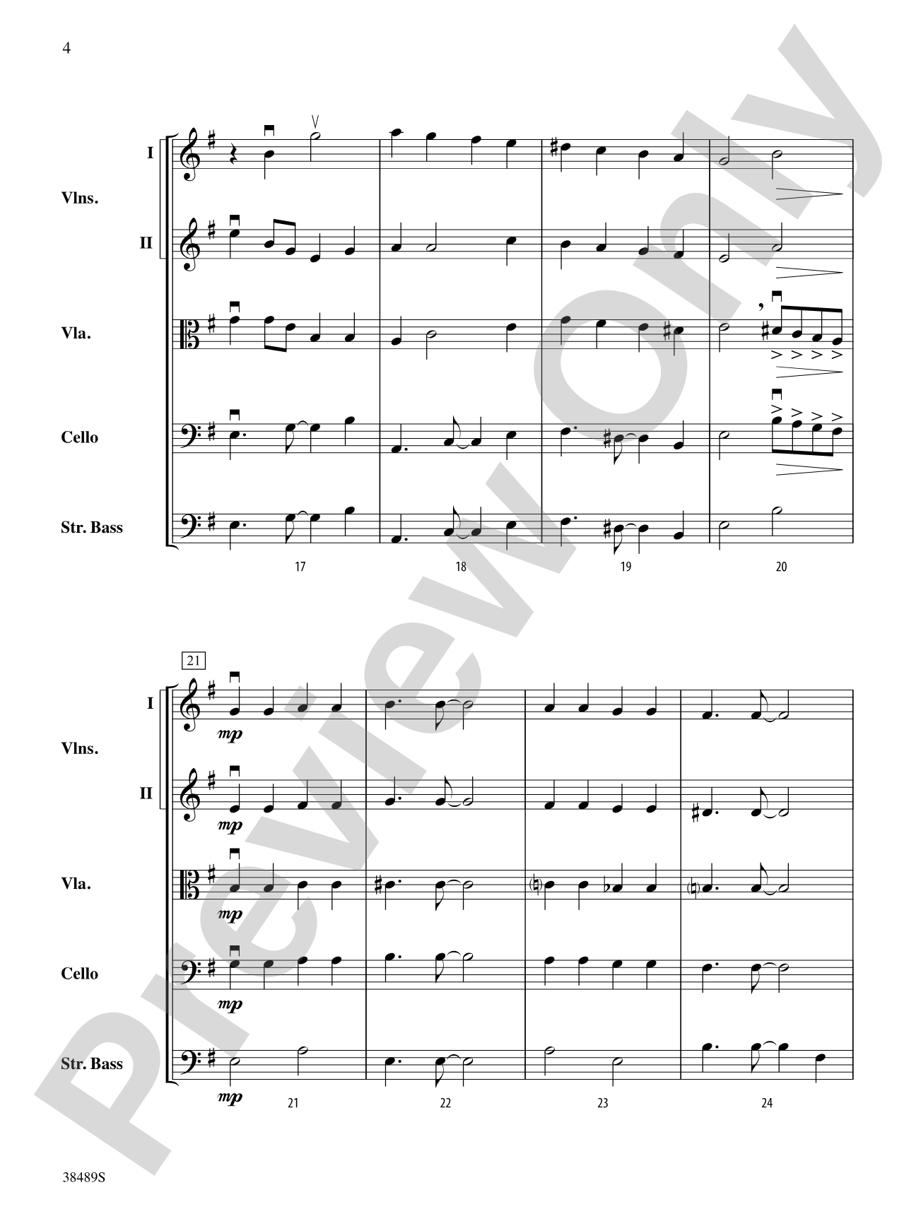 A la Media Noche: String Orchestra Conductor Score & Parts