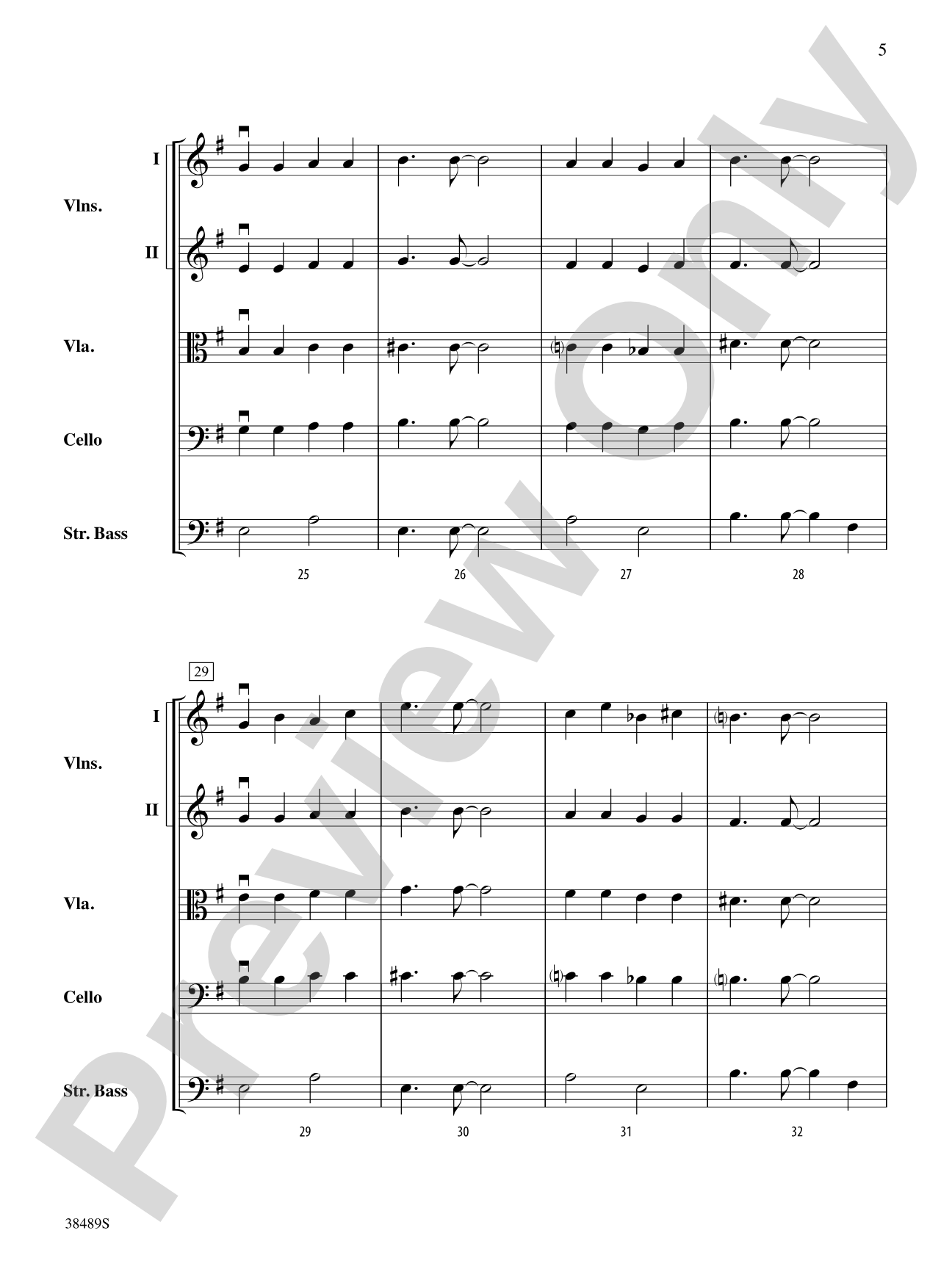 A la Media Noche: String Orchestra Conductor Score & Parts