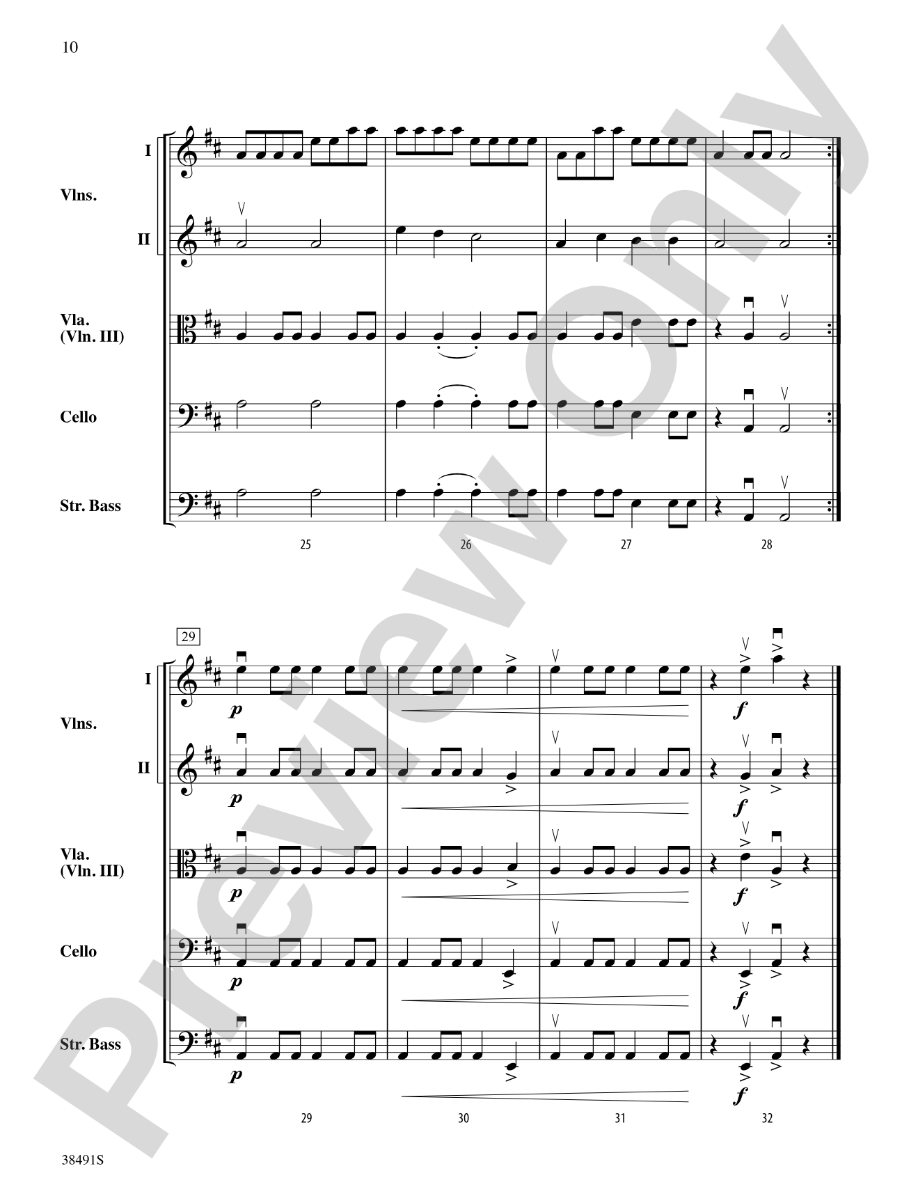 Western Dreams: String Orchestra Conductor Score & Parts