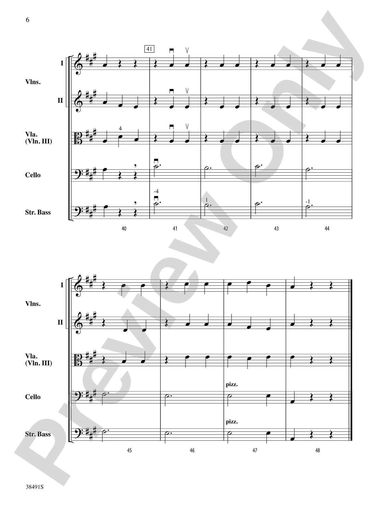Western Dreams: String Orchestra Conductor Score & Parts