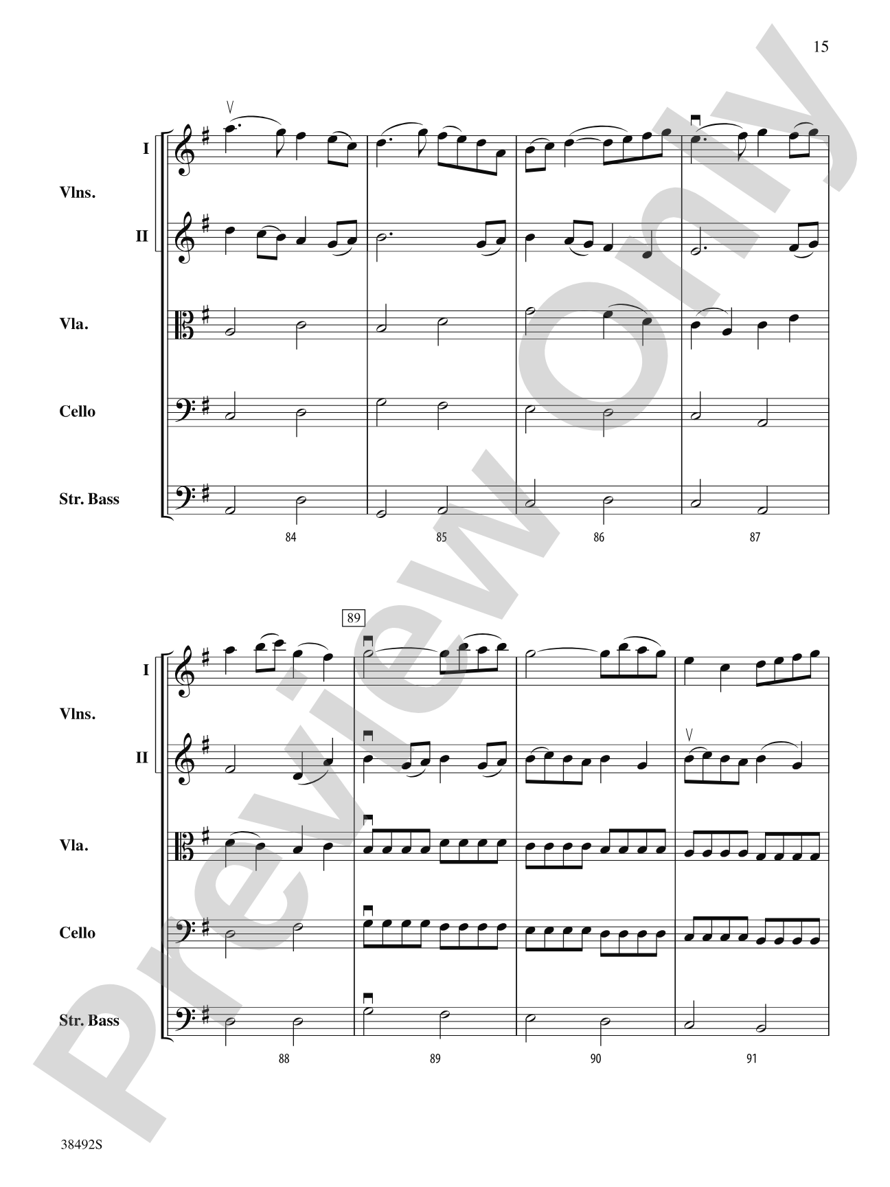 A Song for Adra: String Orchestra Conductor Score & Parts