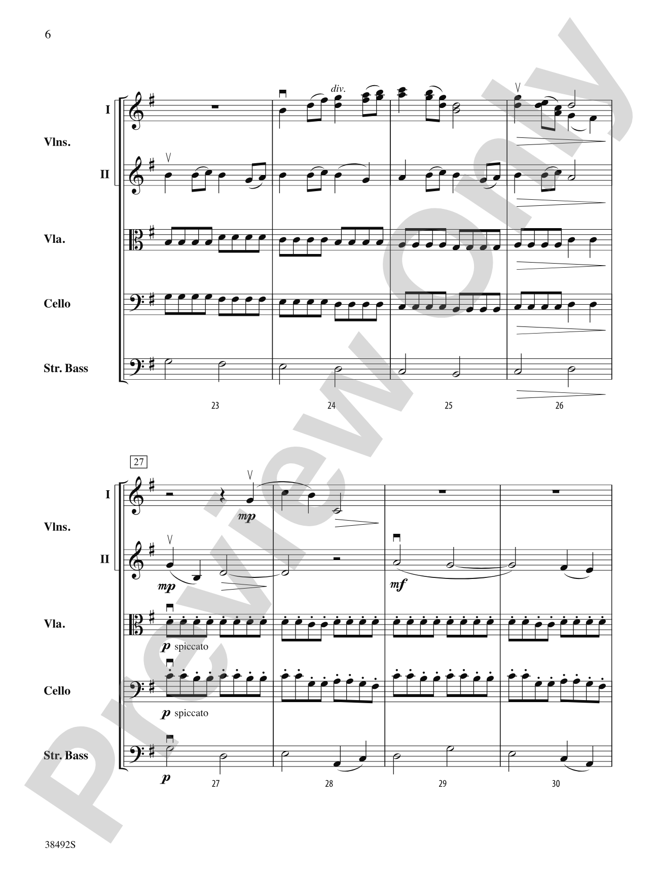 A Song for Adra: String Orchestra Conductor Score & Parts