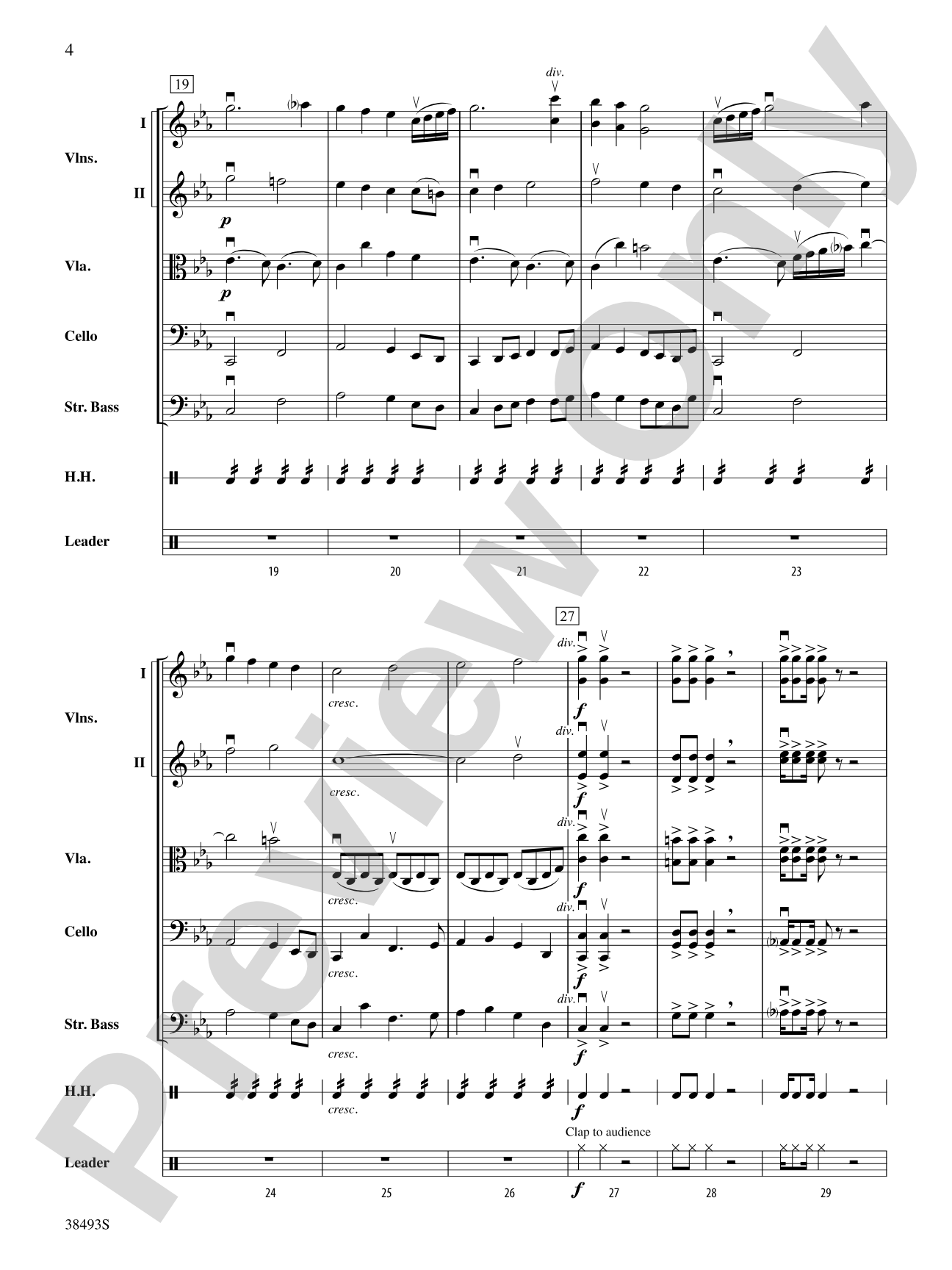 Q&A: String Orchestra Conductor Score & Parts