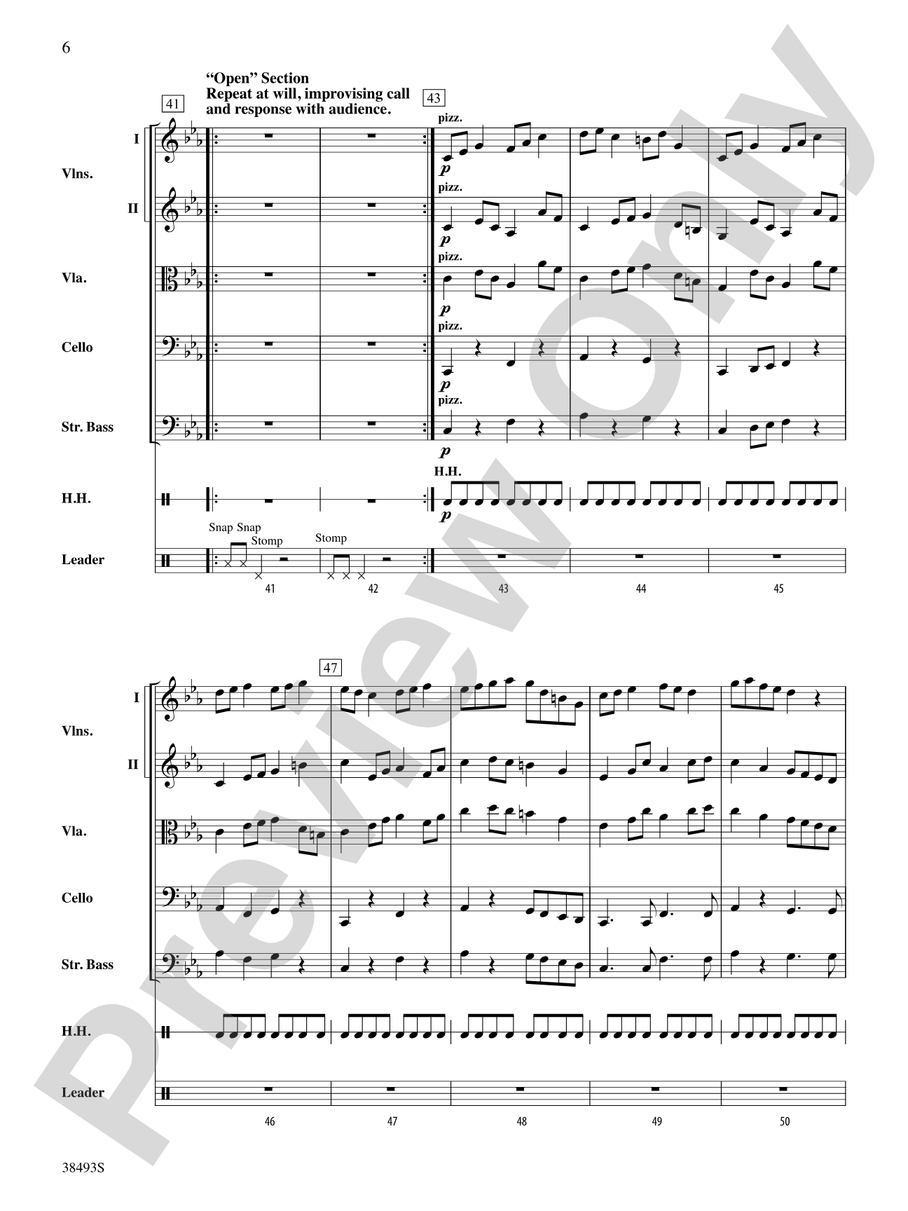 Q&A: String Orchestra Conductor Score & Parts