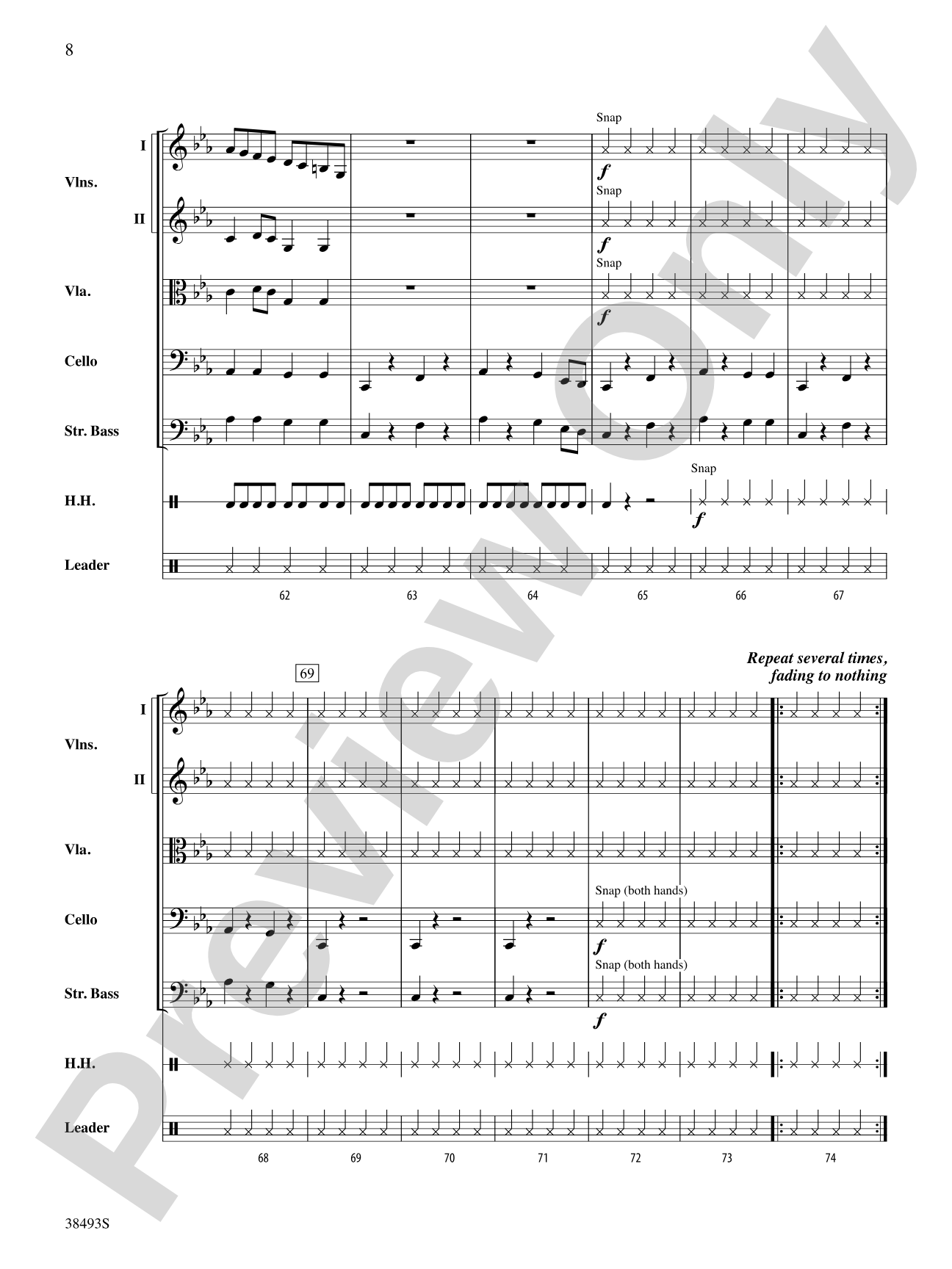 Q&A: String Orchestra Conductor Score & Parts