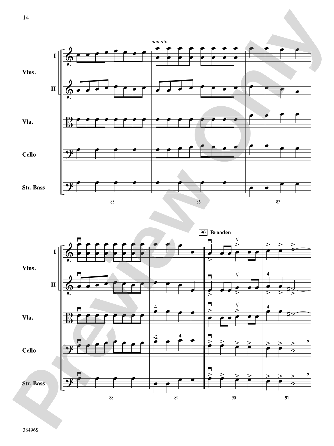 Viva los Conquistadores!: String Orchestra Conductor Score & Parts