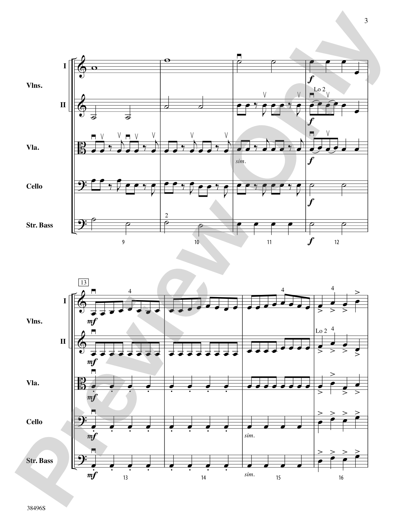 Viva los Conquistadores!: String Orchestra Conductor Score & Parts