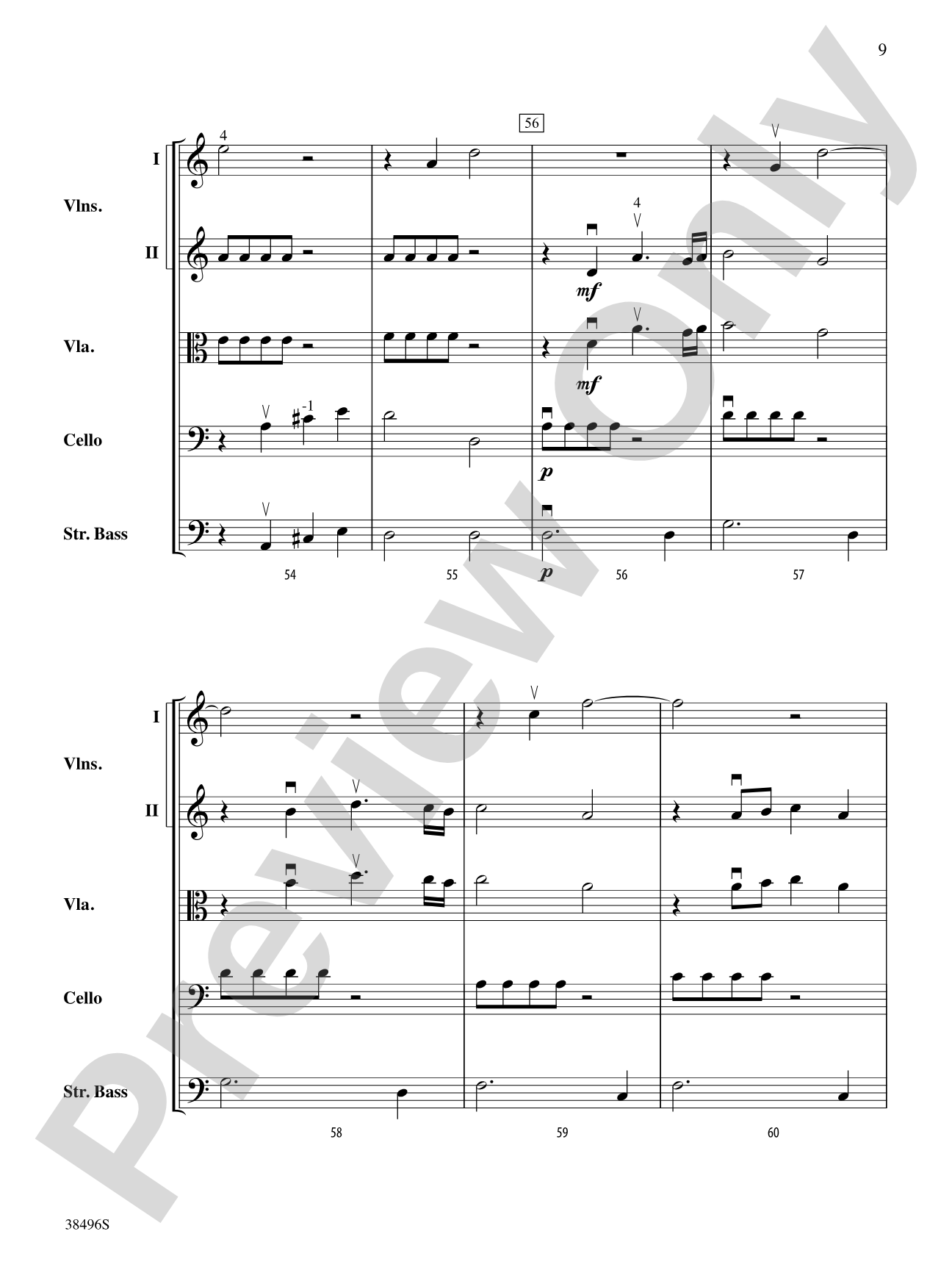 Viva los Conquistadores!: String Orchestra Conductor Score & Parts