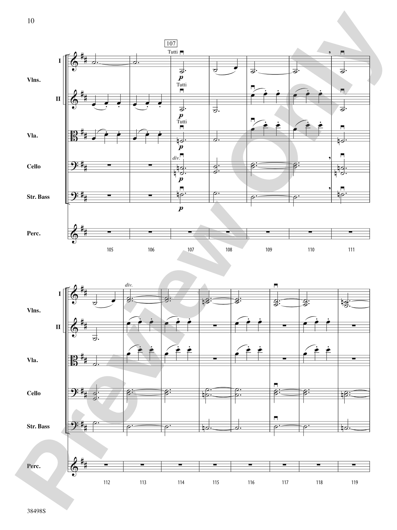 In a French Garden: String Orchestra Conductor Score & Parts