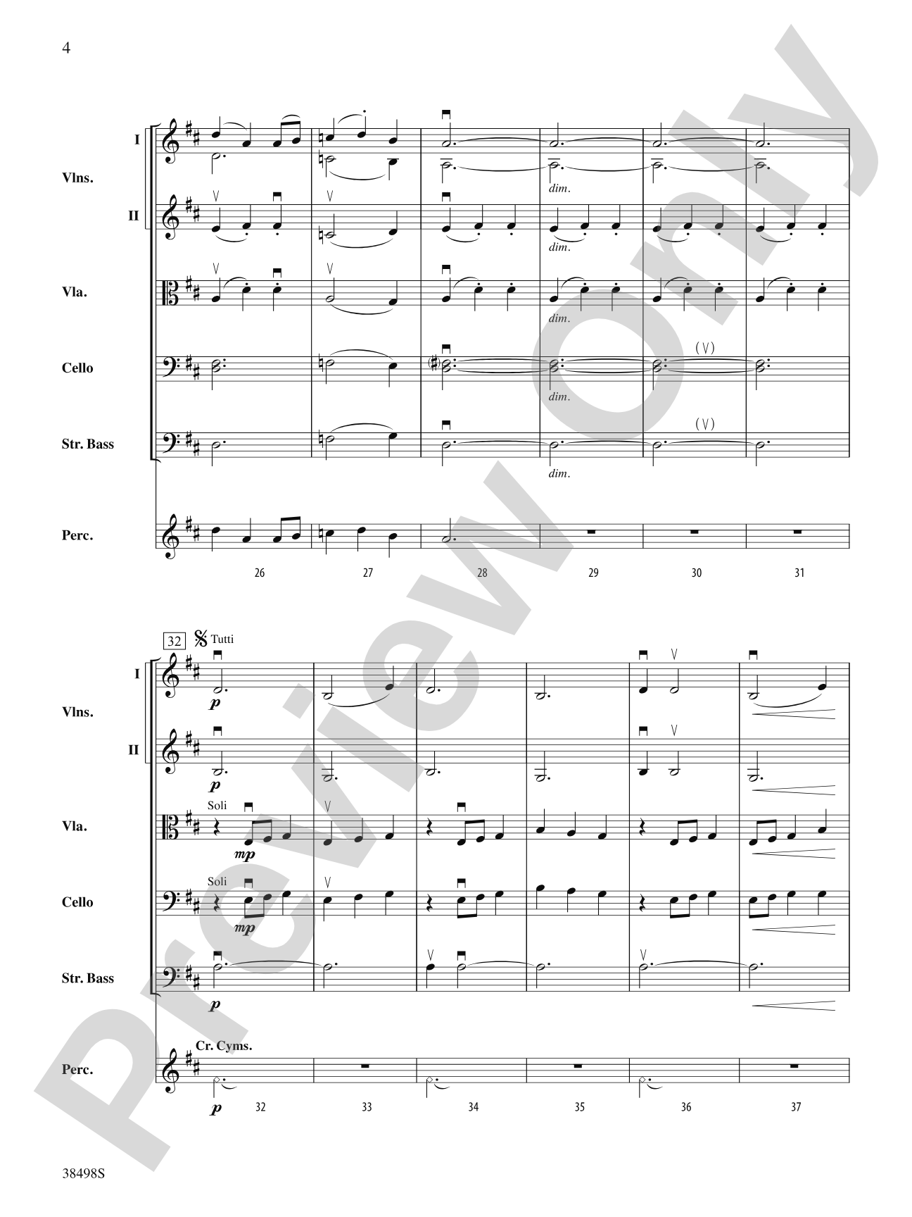 In a French Garden: String Orchestra Conductor Score & Parts