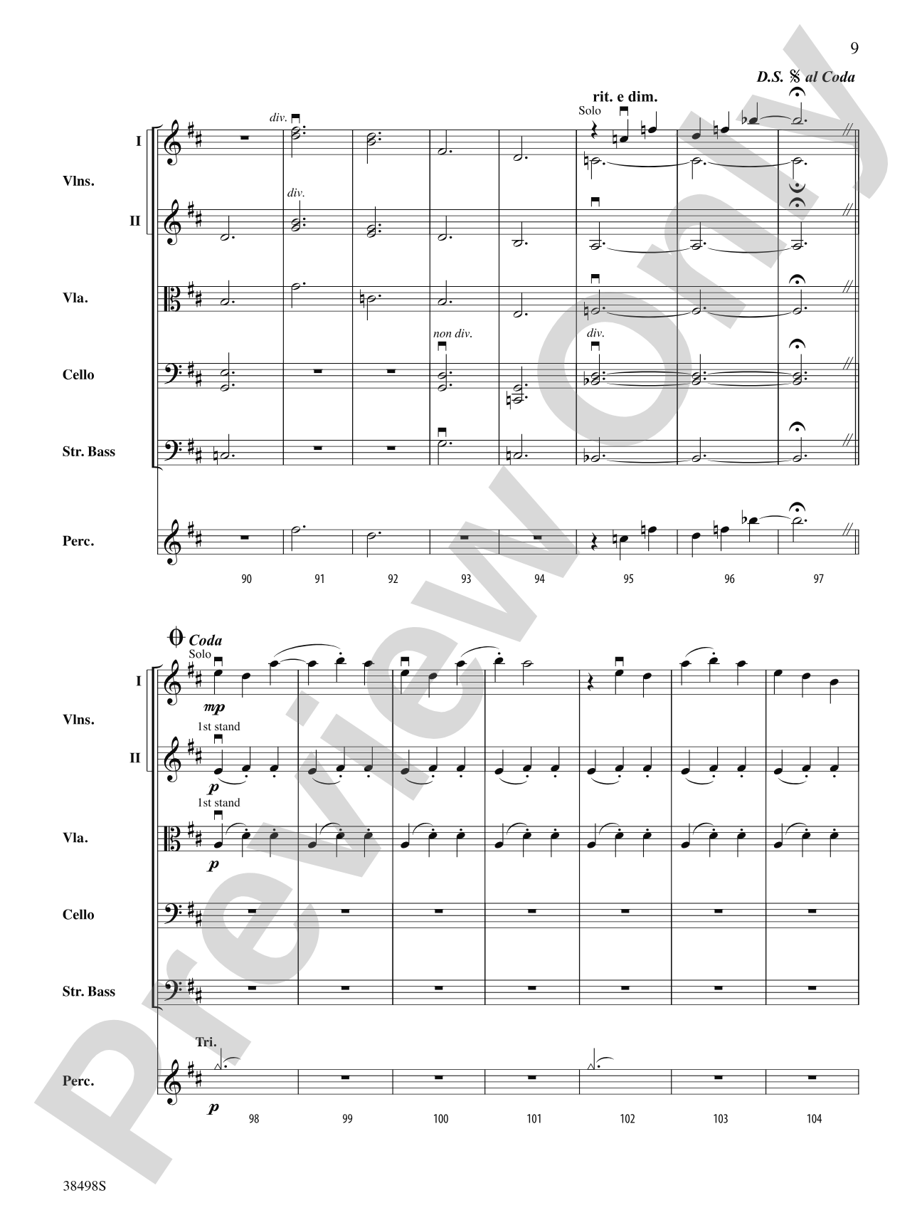 In a French Garden: String Orchestra Conductor Score & Parts