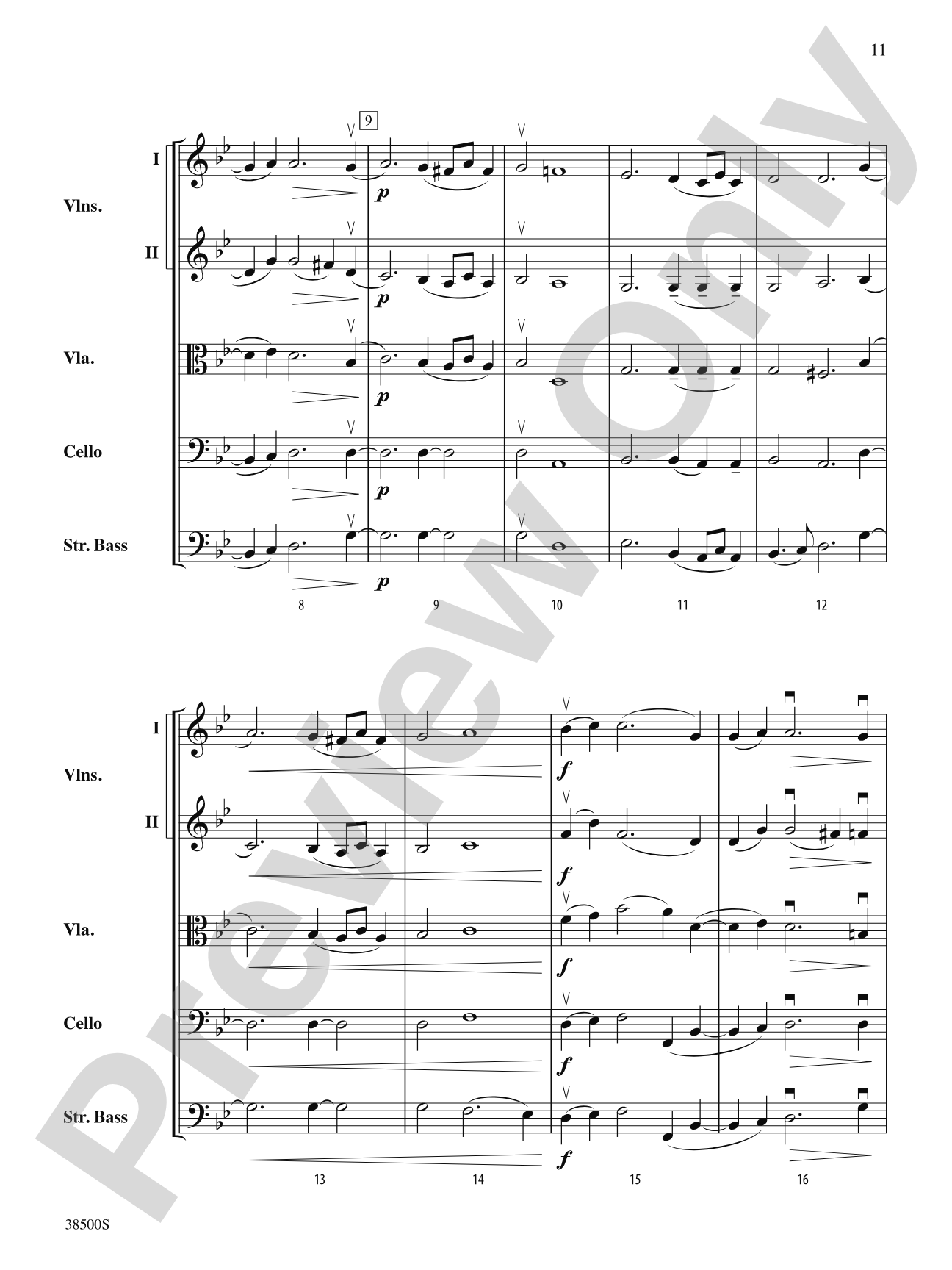 Nordic Suite: String Orchestra Conductor Score & Parts