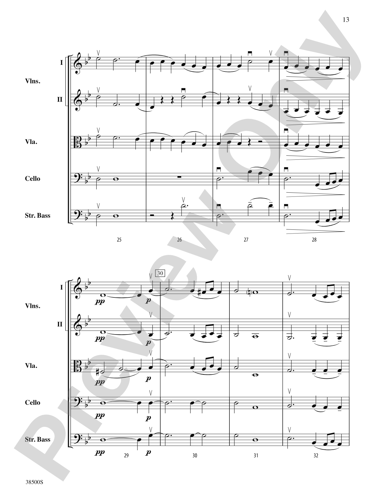 Nordic Suite: String Orchestra Conductor Score & Parts
