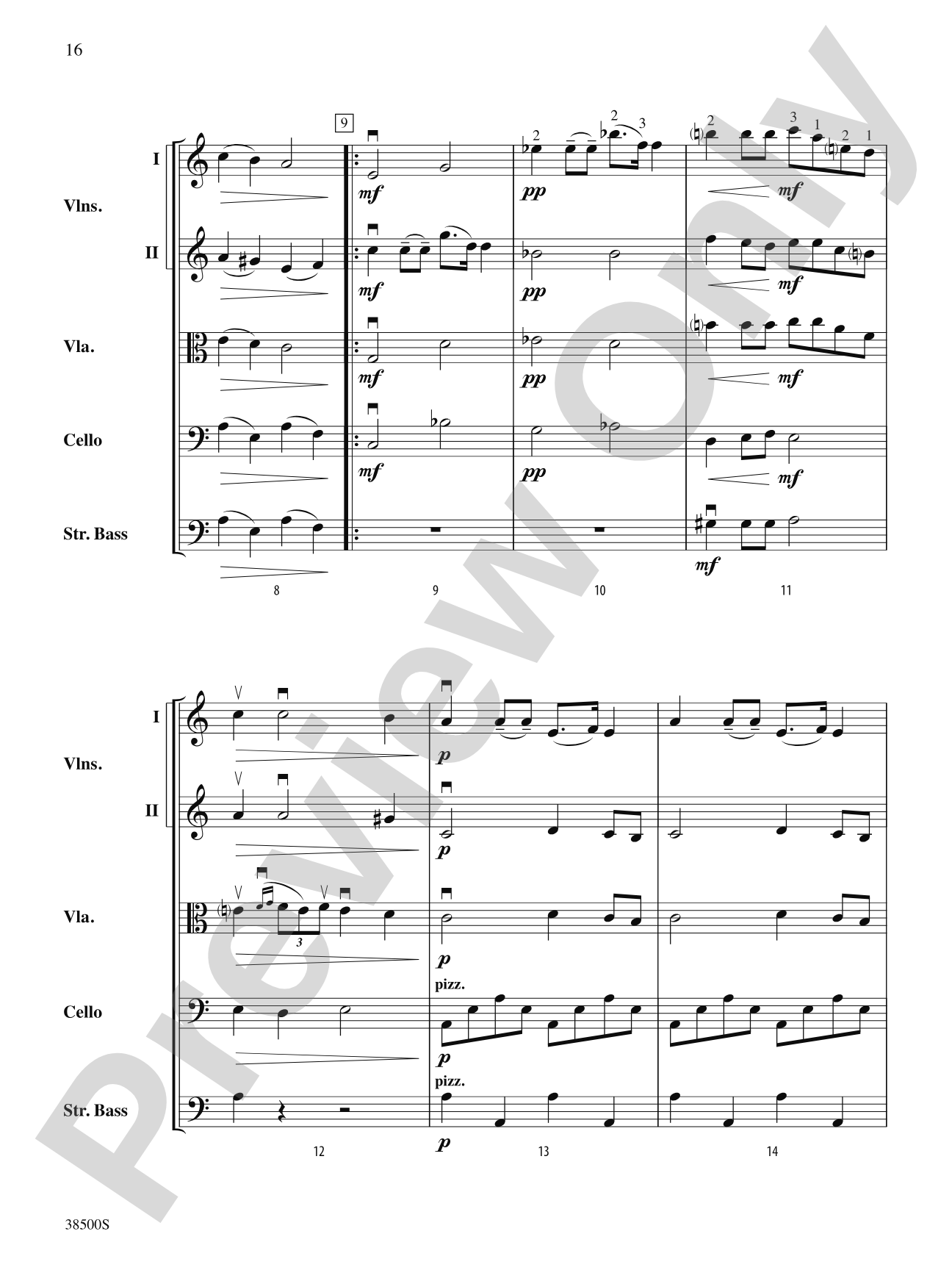 Nordic Suite: String Orchestra Conductor Score & Parts