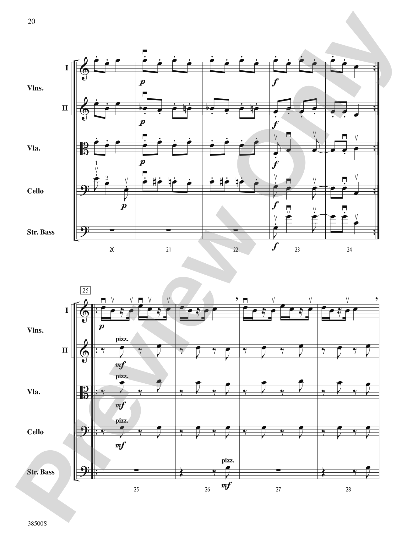 Nordic Suite: String Orchestra Conductor Score & Parts