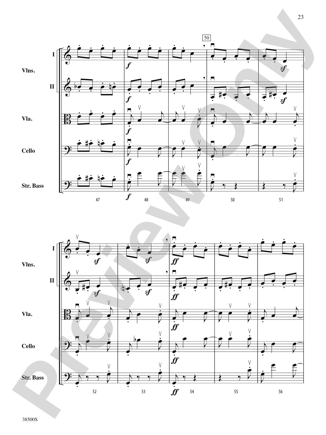 Nordic Suite: String Orchestra Conductor Score & Parts
