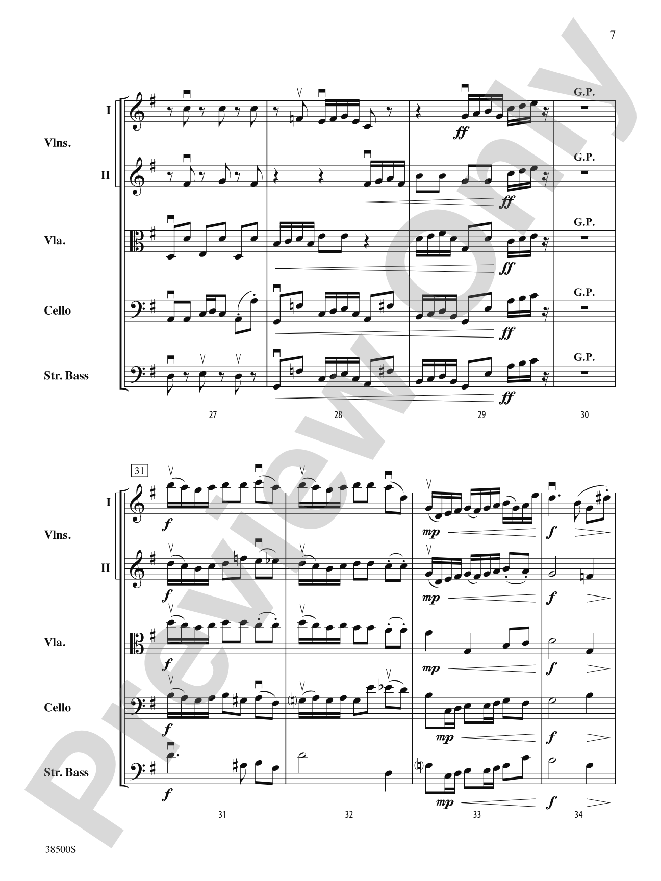 Nordic Suite: String Orchestra Conductor Score & Parts