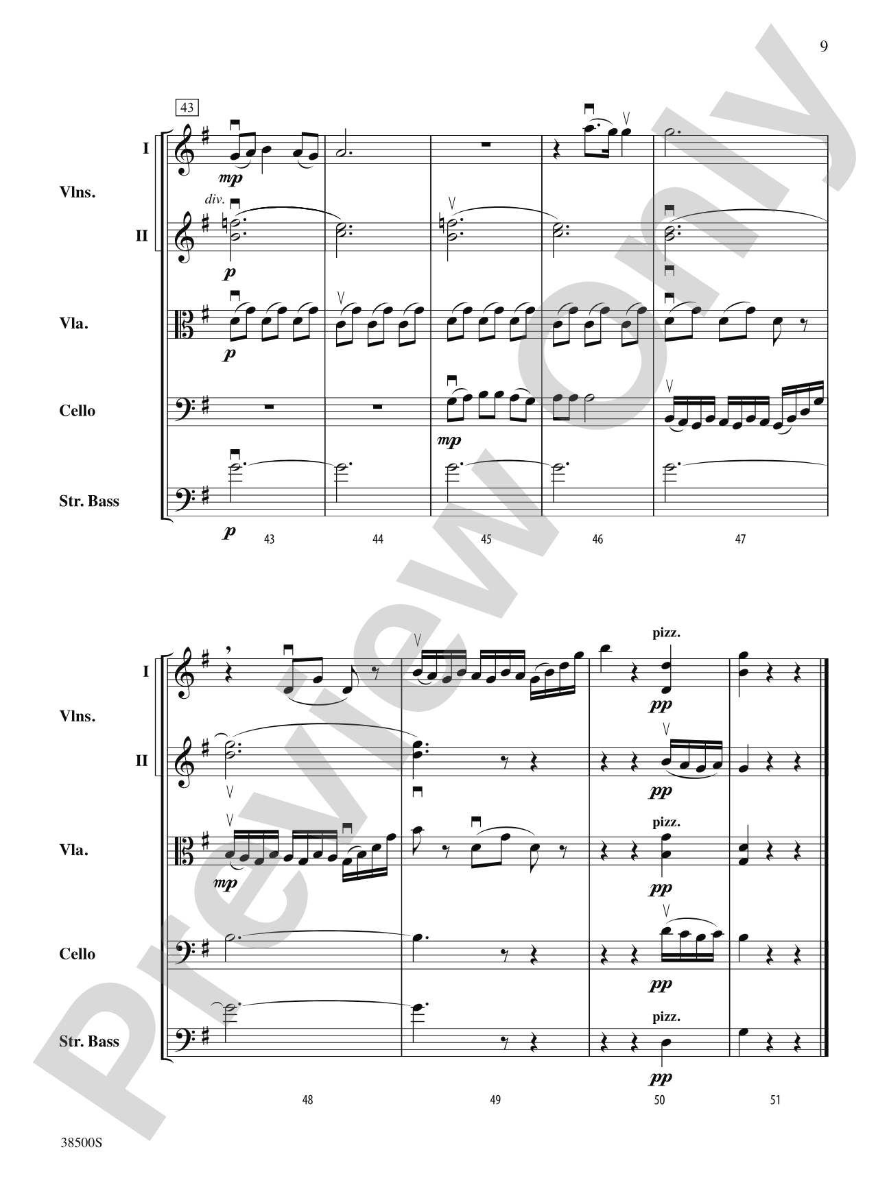 Nordic Suite: String Orchestra Conductor Score & Parts