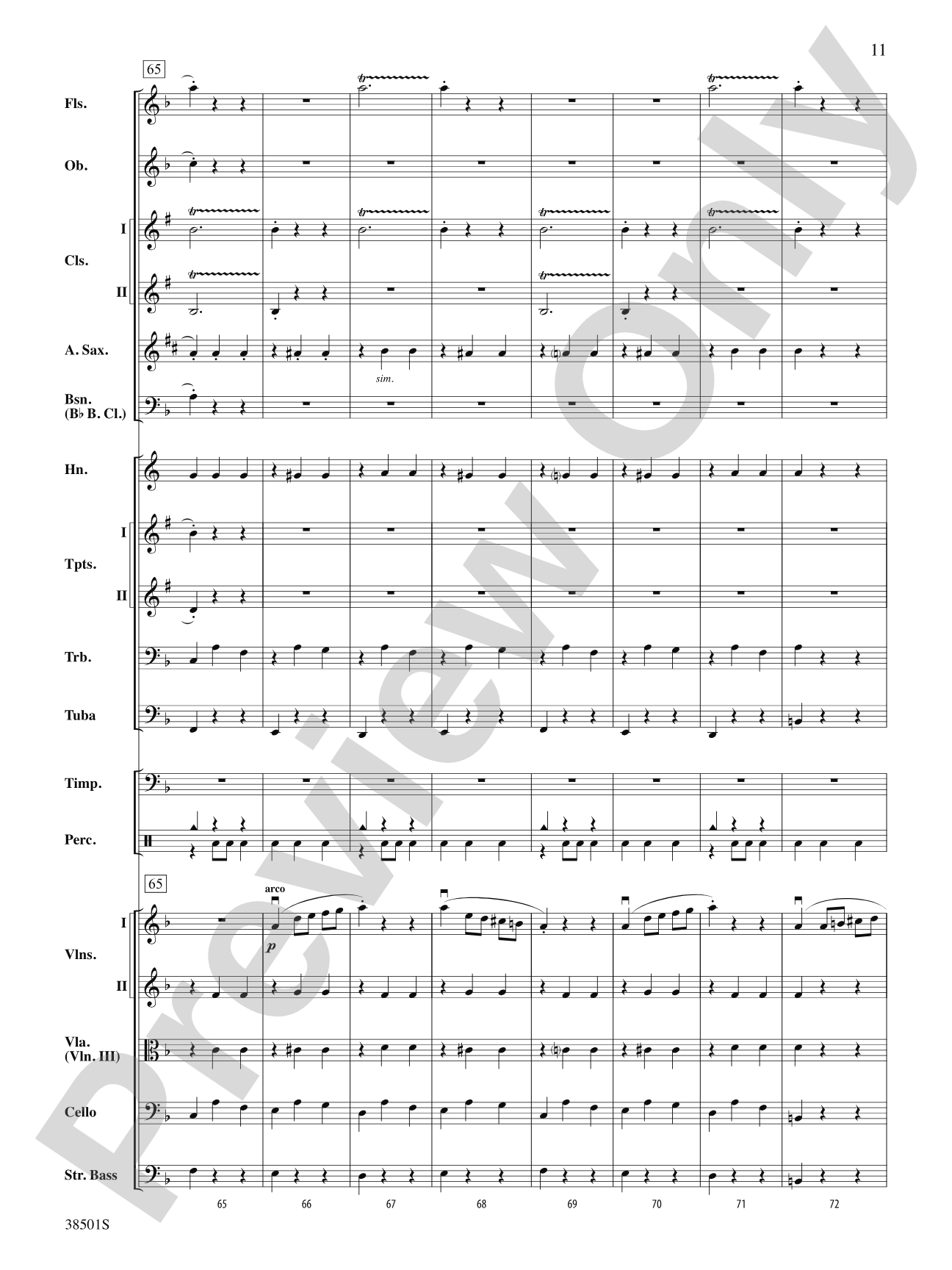 Aragonaise from Carmen: Full Orchestra Conductor Score & Parts