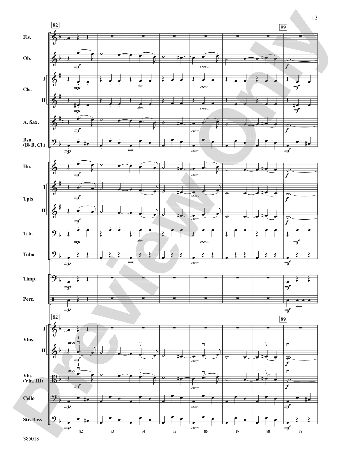 Aragonaise from Carmen: Full Orchestra Conductor Score & Parts