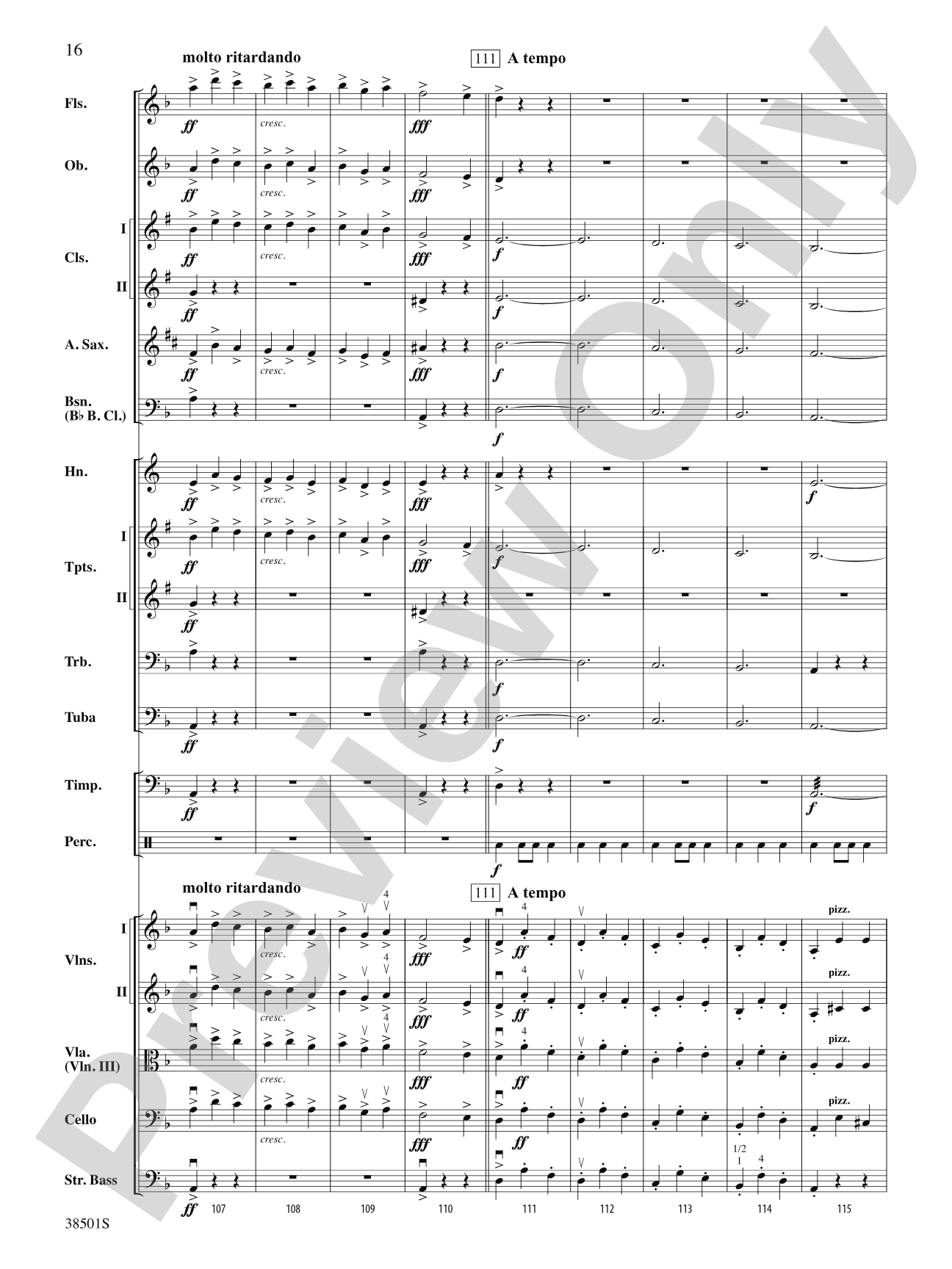 Aragonaise from Carmen: Full Orchestra Conductor Score & Parts