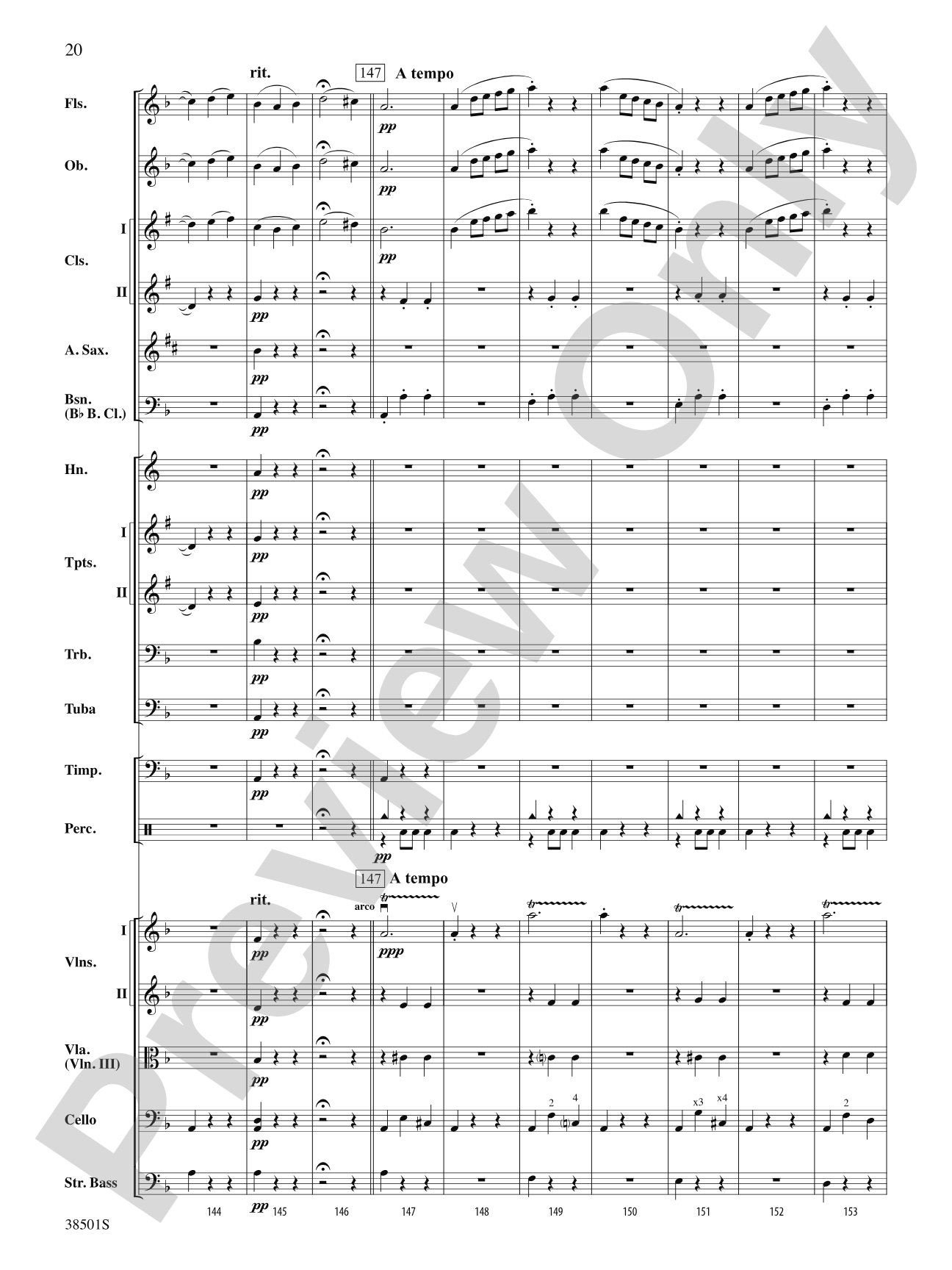 Aragonaise from Carmen: Full Orchestra Conductor Score & Parts