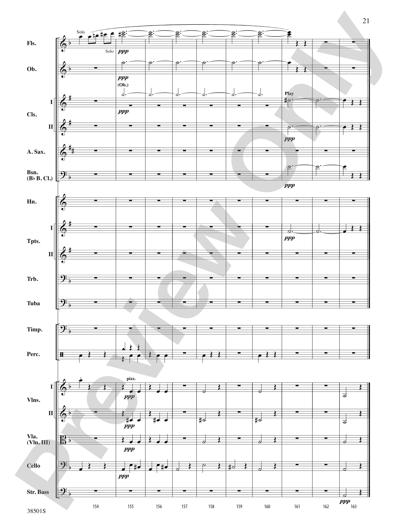 Aragonaise from Carmen: Full Orchestra Conductor Score & Parts