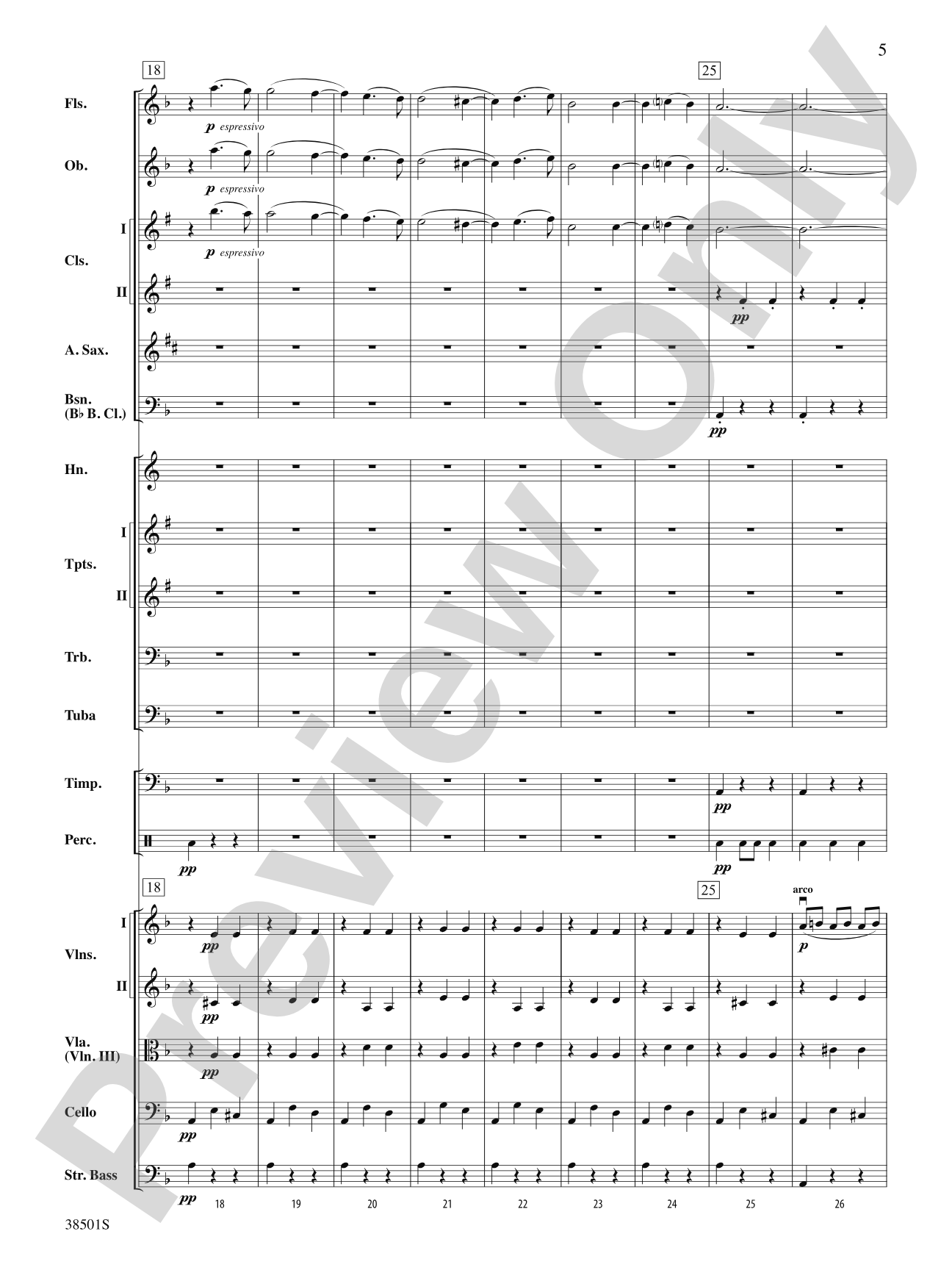 Aragonaise from Carmen: Full Orchestra Conductor Score & Parts