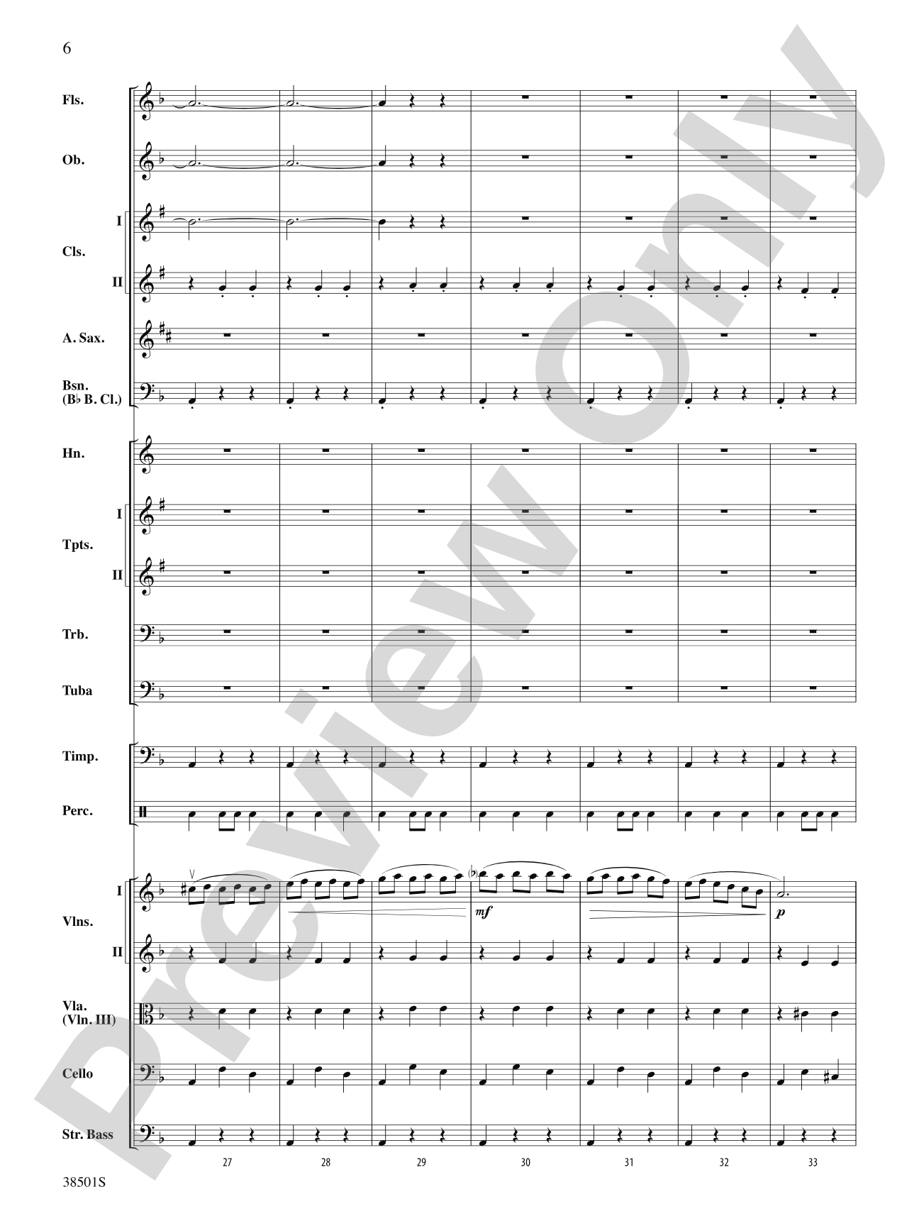 Aragonaise from Carmen: Full Orchestra Conductor Score & Parts