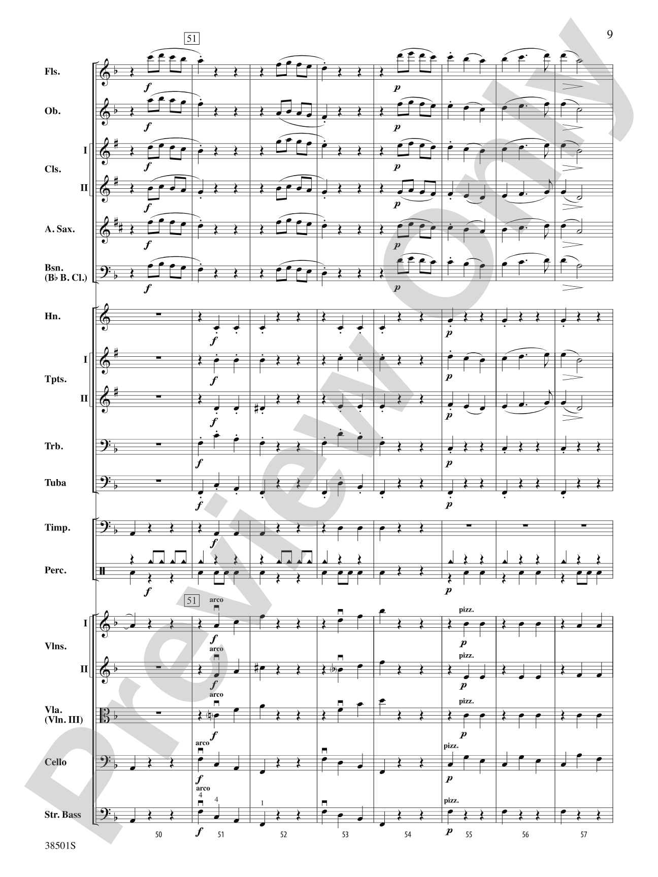 Aragonaise from Carmen: Full Orchestra Conductor Score & Parts