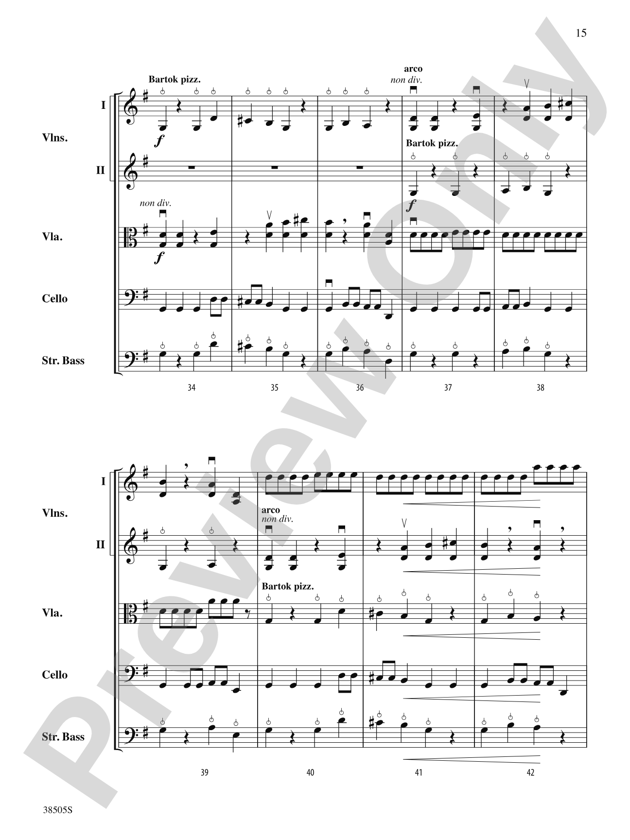 A Wisconsin Tableau: String Orchestra Conductor Score & Parts