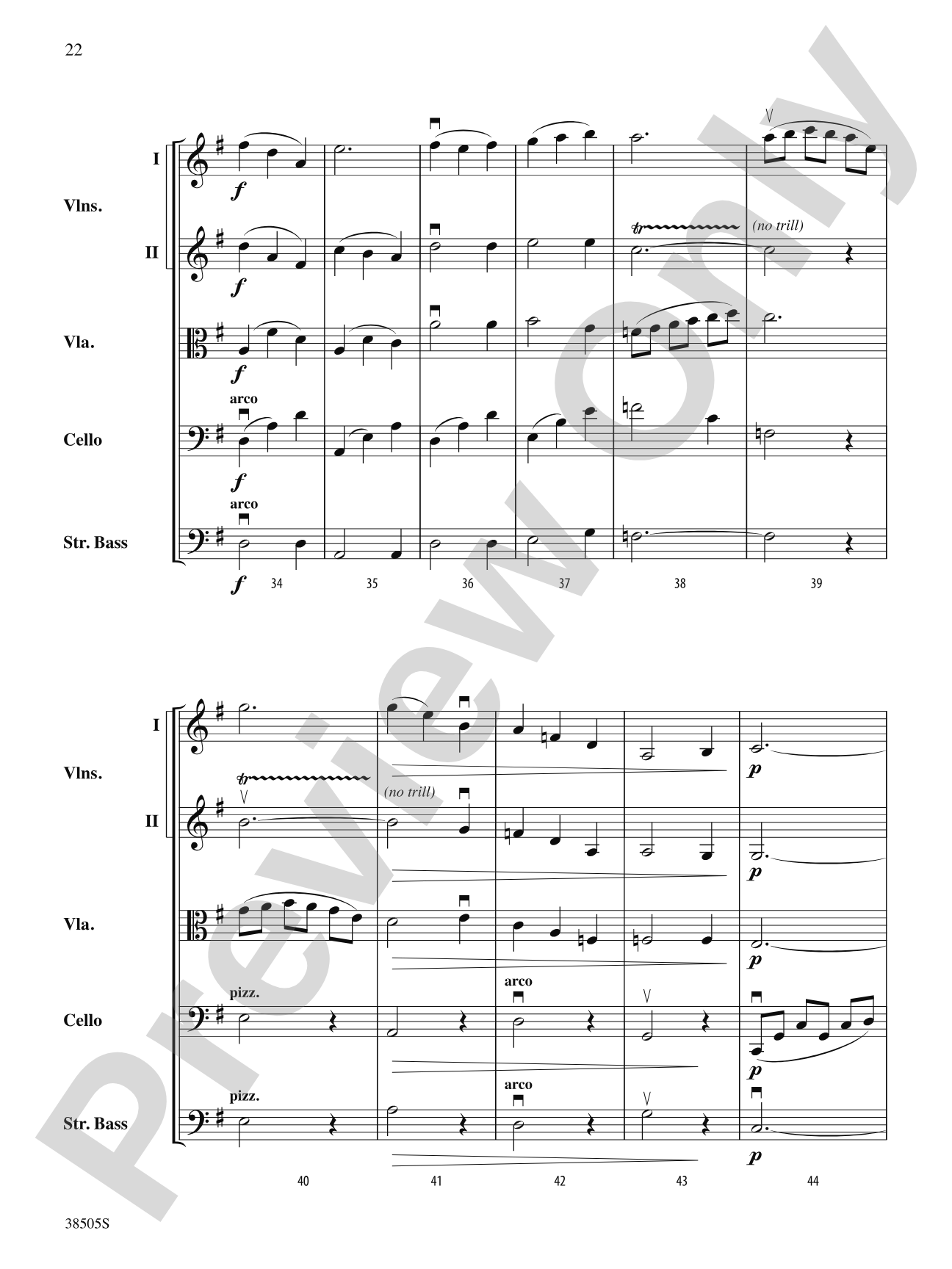 A Wisconsin Tableau: String Orchestra Conductor Score & Parts