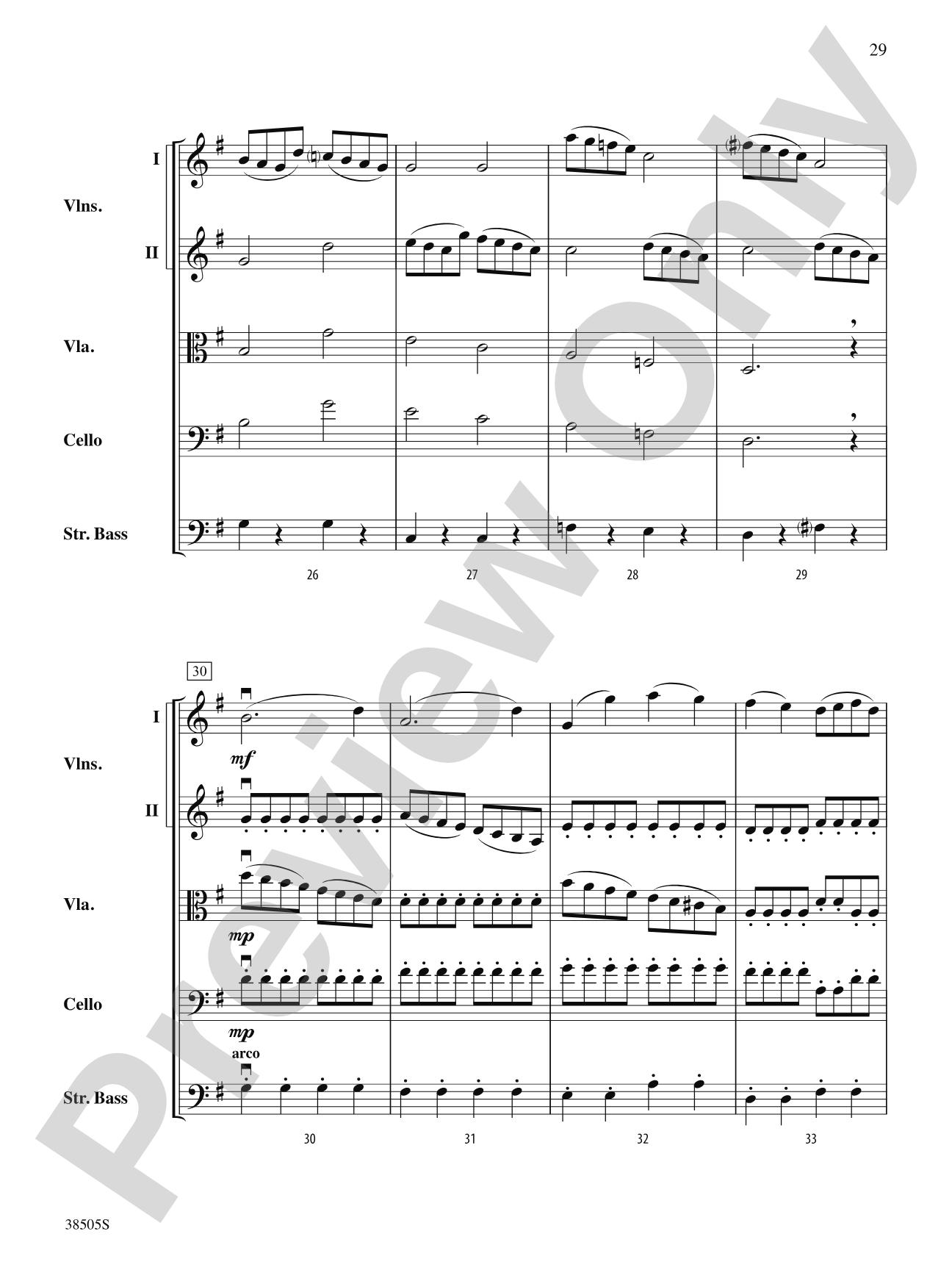 A Wisconsin Tableau: String Orchestra Conductor Score & Parts