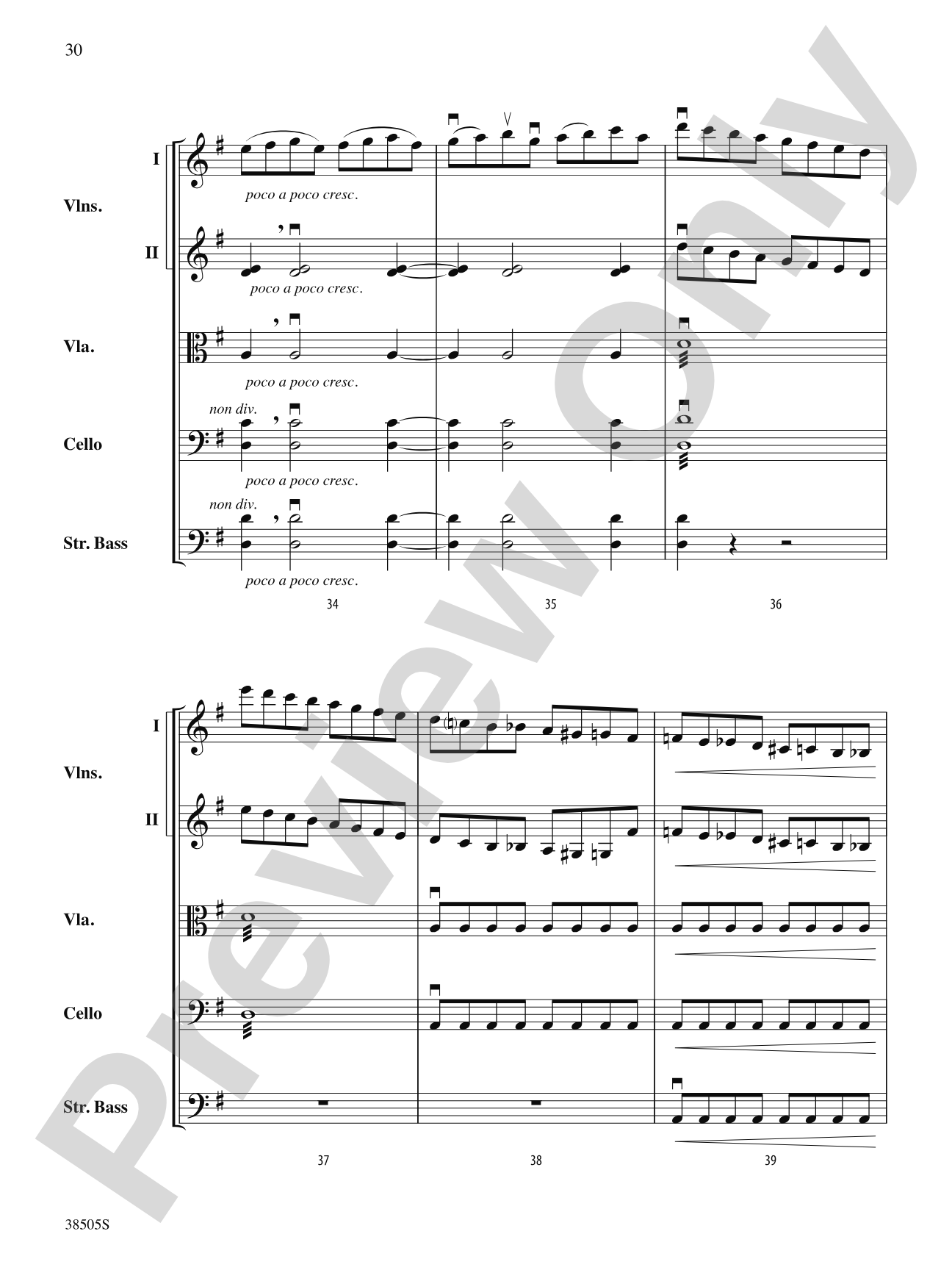A Wisconsin Tableau: String Orchestra Conductor Score & Parts