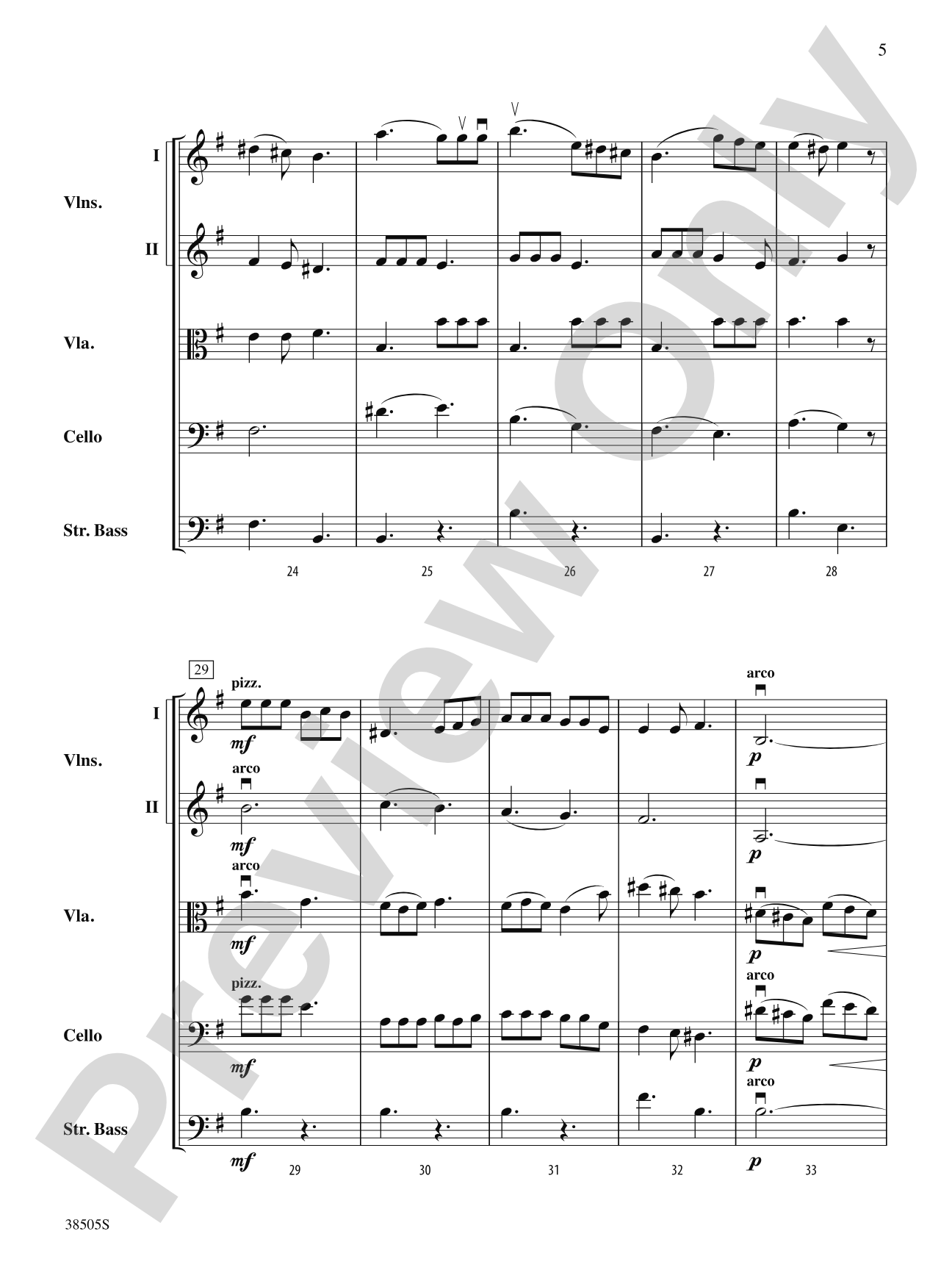 A Wisconsin Tableau: String Orchestra Conductor Score & Parts