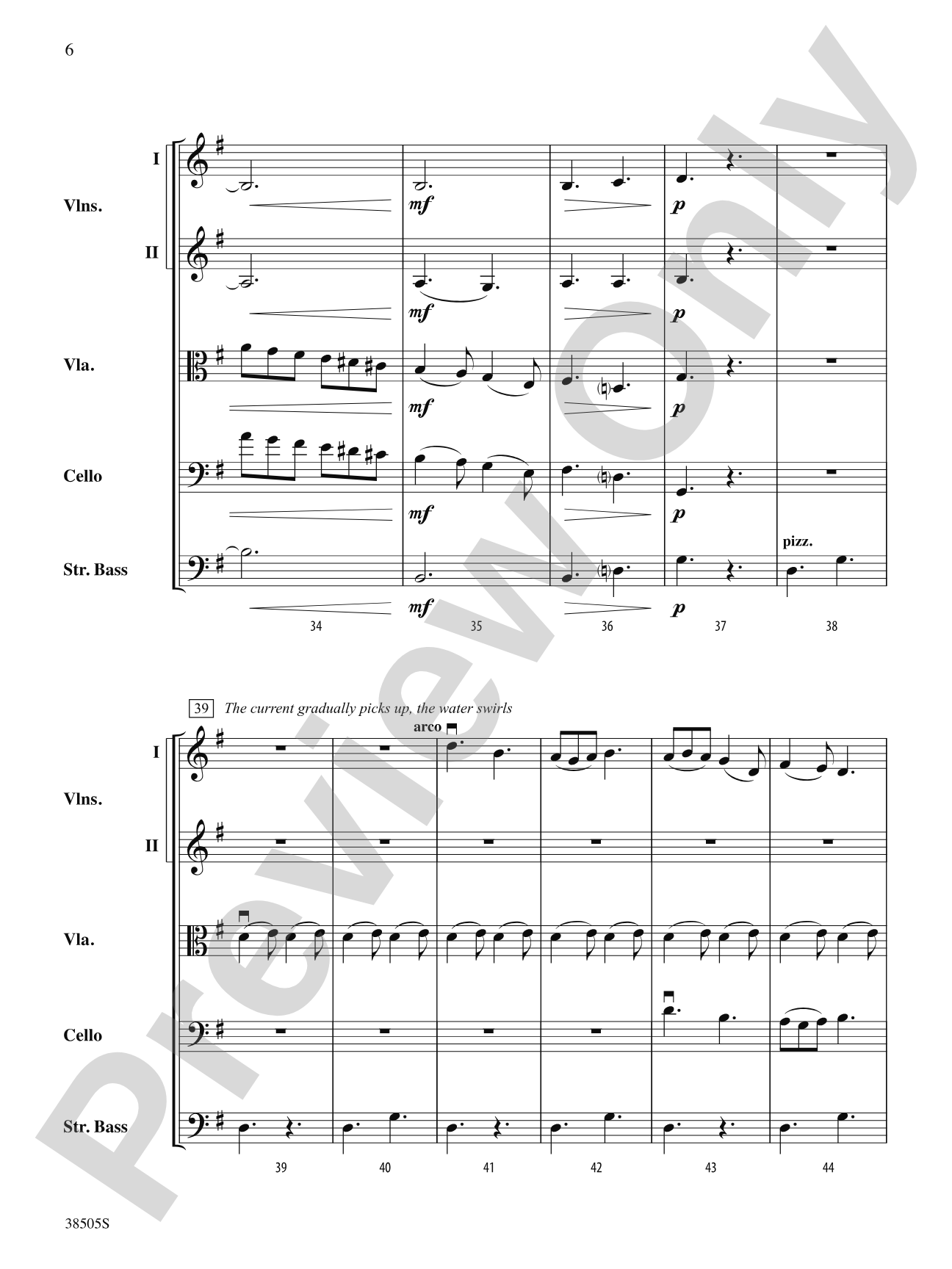 A Wisconsin Tableau: String Orchestra Conductor Score & Parts