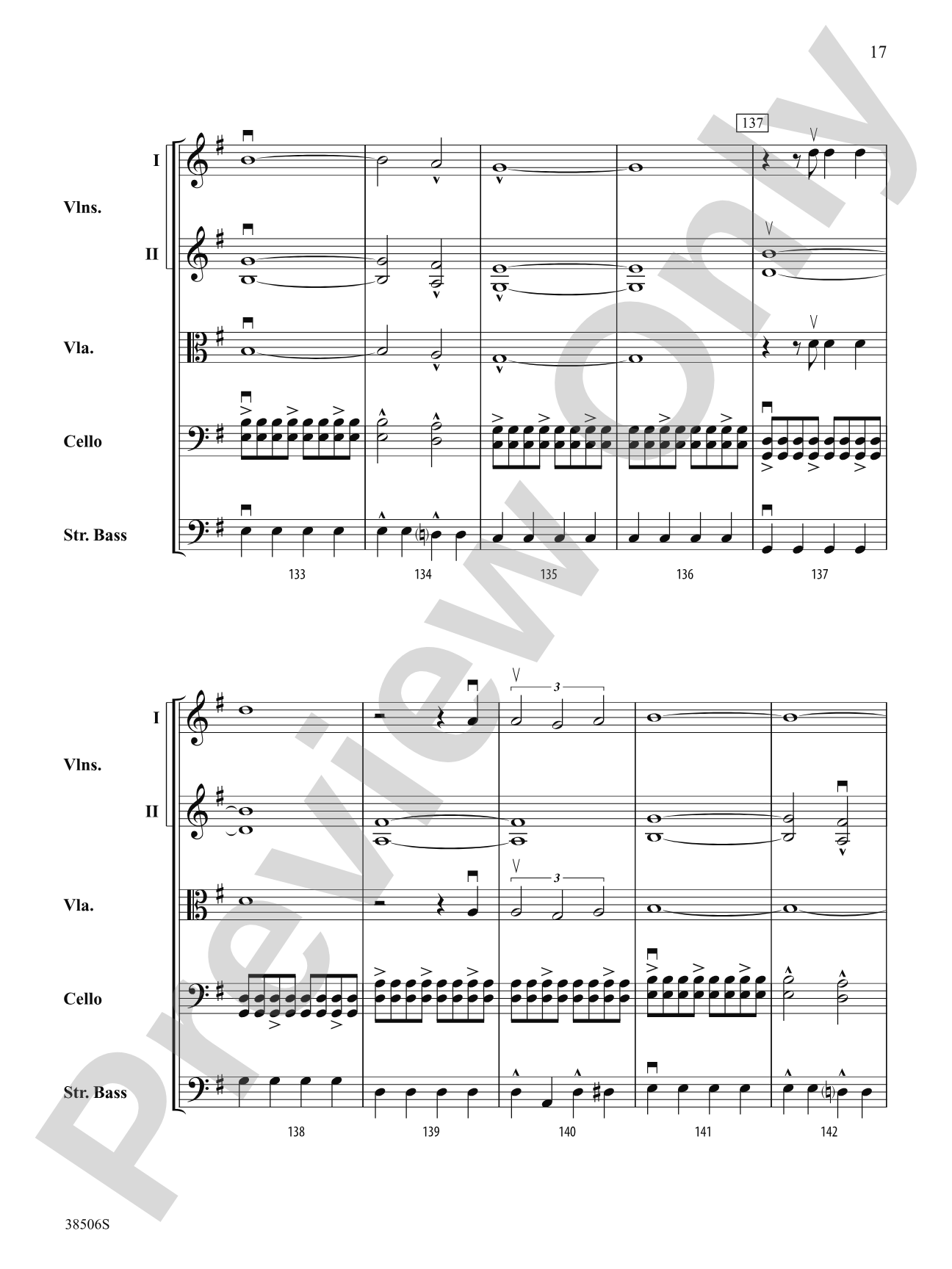 Today: String Orchestra Conductor Score & Parts